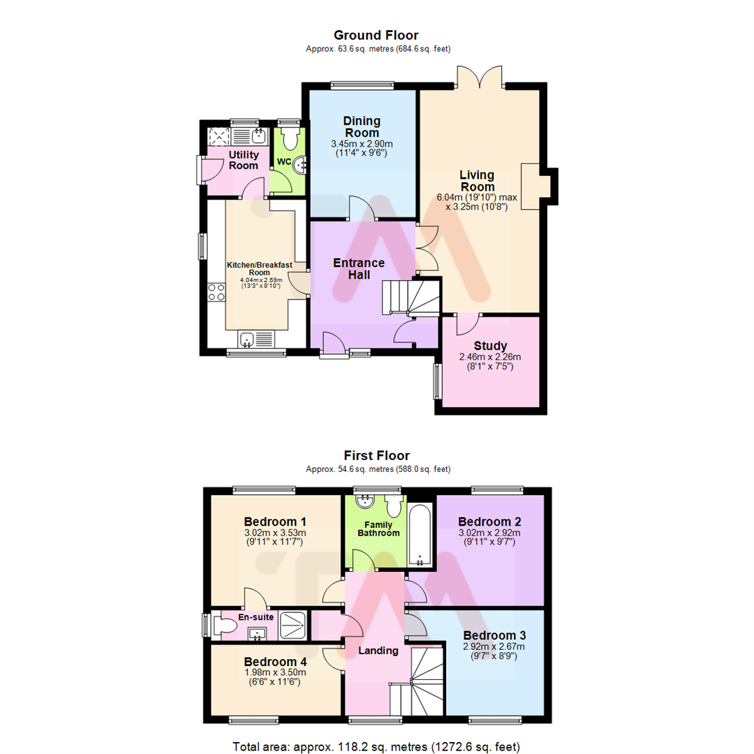 4 Bedrooms Detached house for sale in Little Beeches, Biggleswade SG18