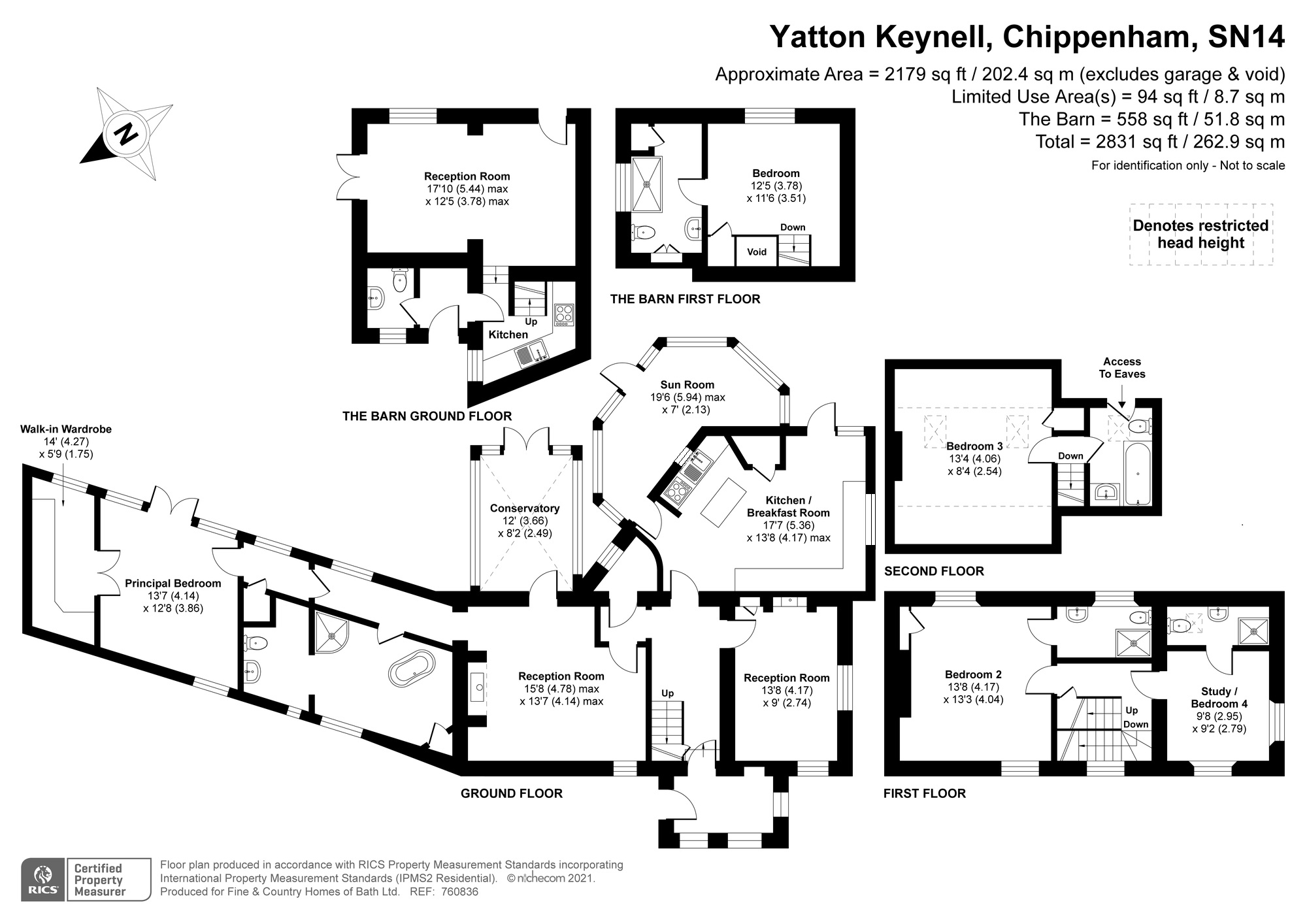 Giddeahall, Yatton Keynell, Chippenham, Wiltshire SN14, 4 bedroom