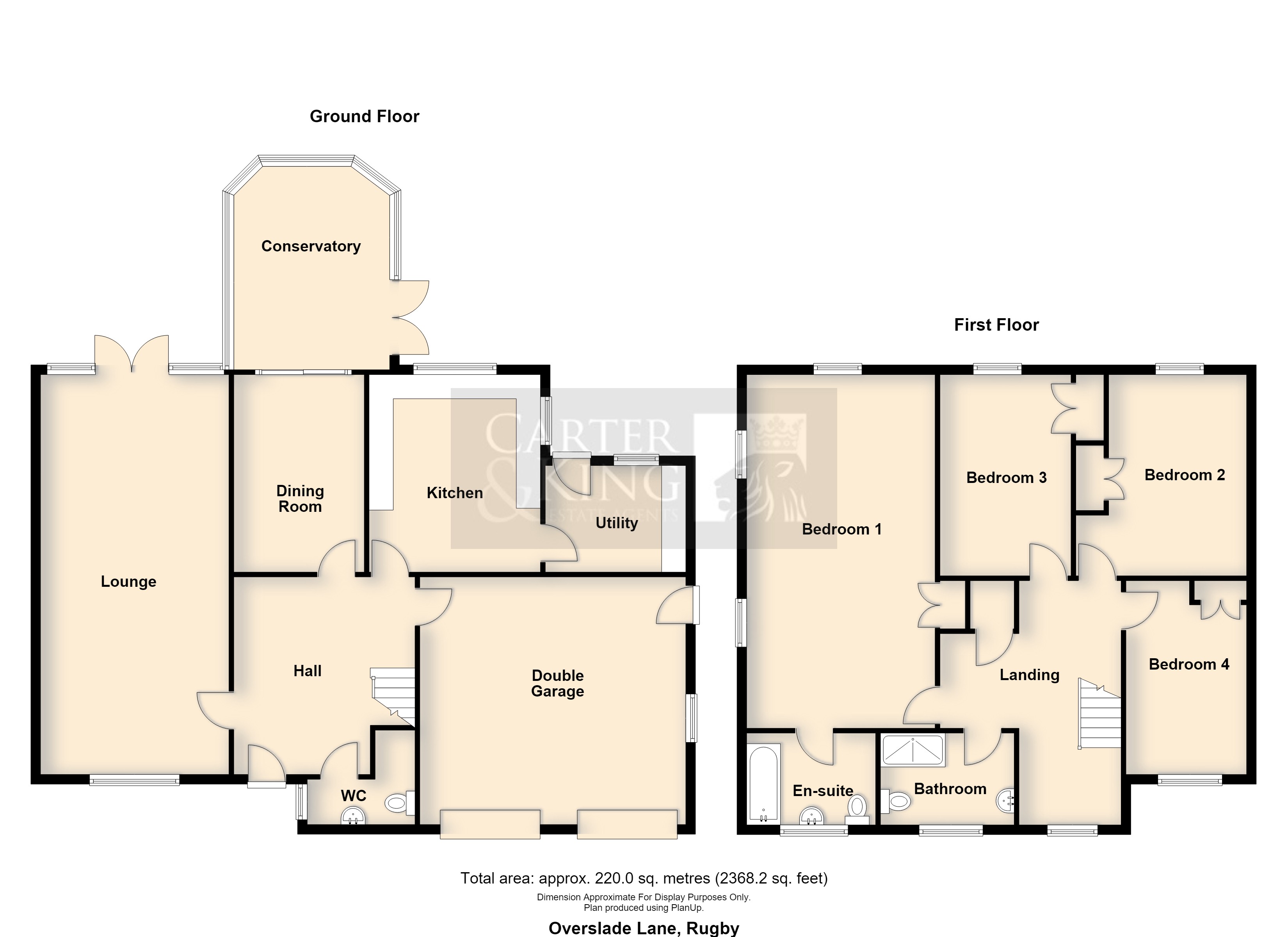7, Overslade Lane, Rugby floorplan