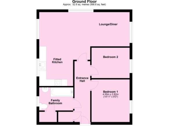 Flat 7, Sockburn Close, LEICESTER floorplan