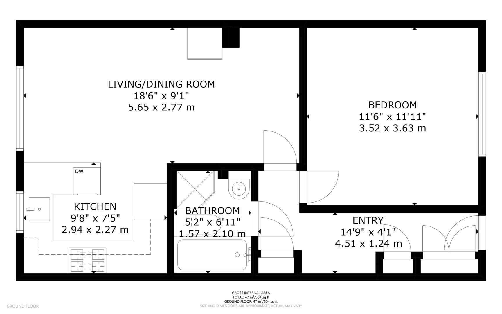 35, Seyssel Street, London floorplan