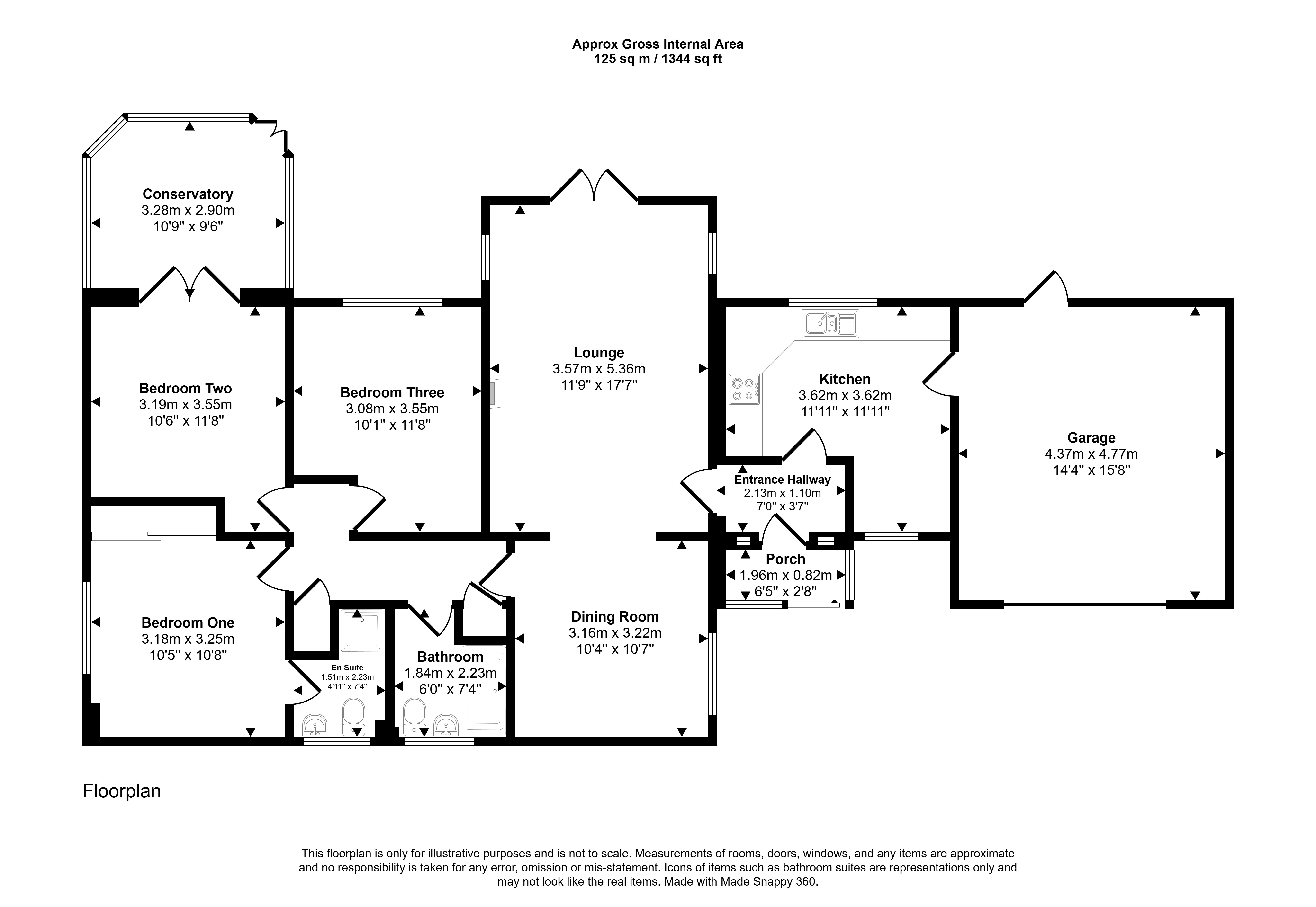 4, Hollyside Close, Durham floorplan