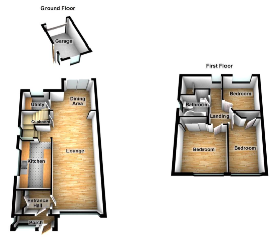 56, Chalky Bank, Kent floorplan