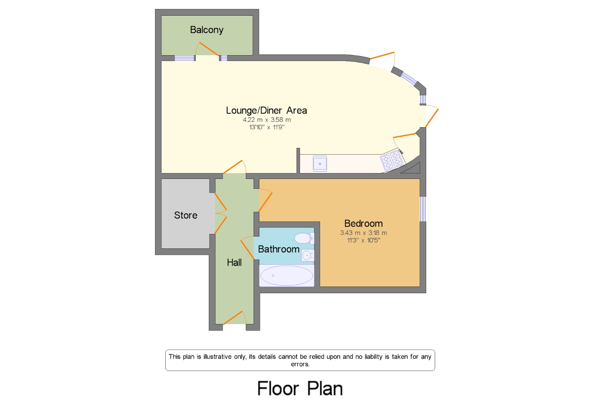 1 Bedrooms Flat for sale in Connersville Way, Croydon, Surrey, England CR0