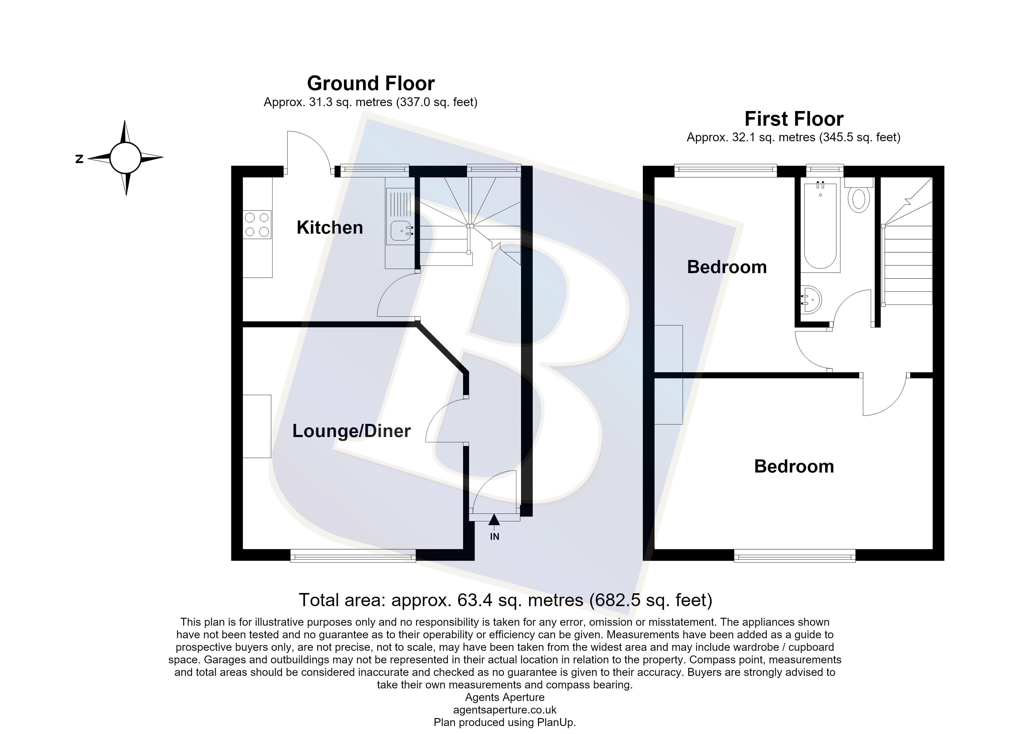 Cornwallis Road, Dagenham floorplan