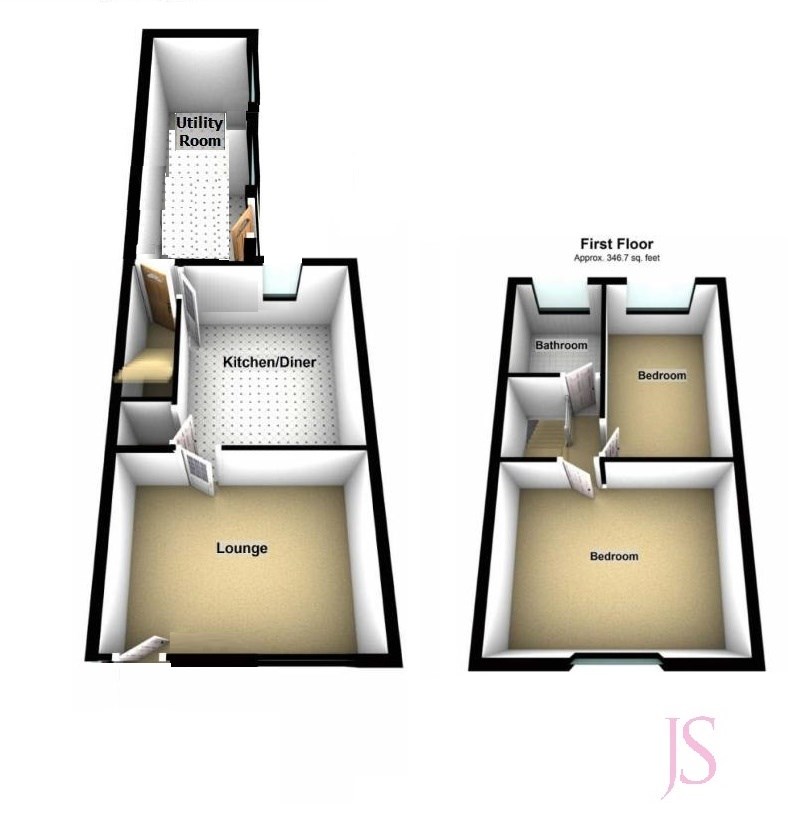 Dundee Lane, Ramsbottom, Bury BL0, 2 bedroom terraced house for sale