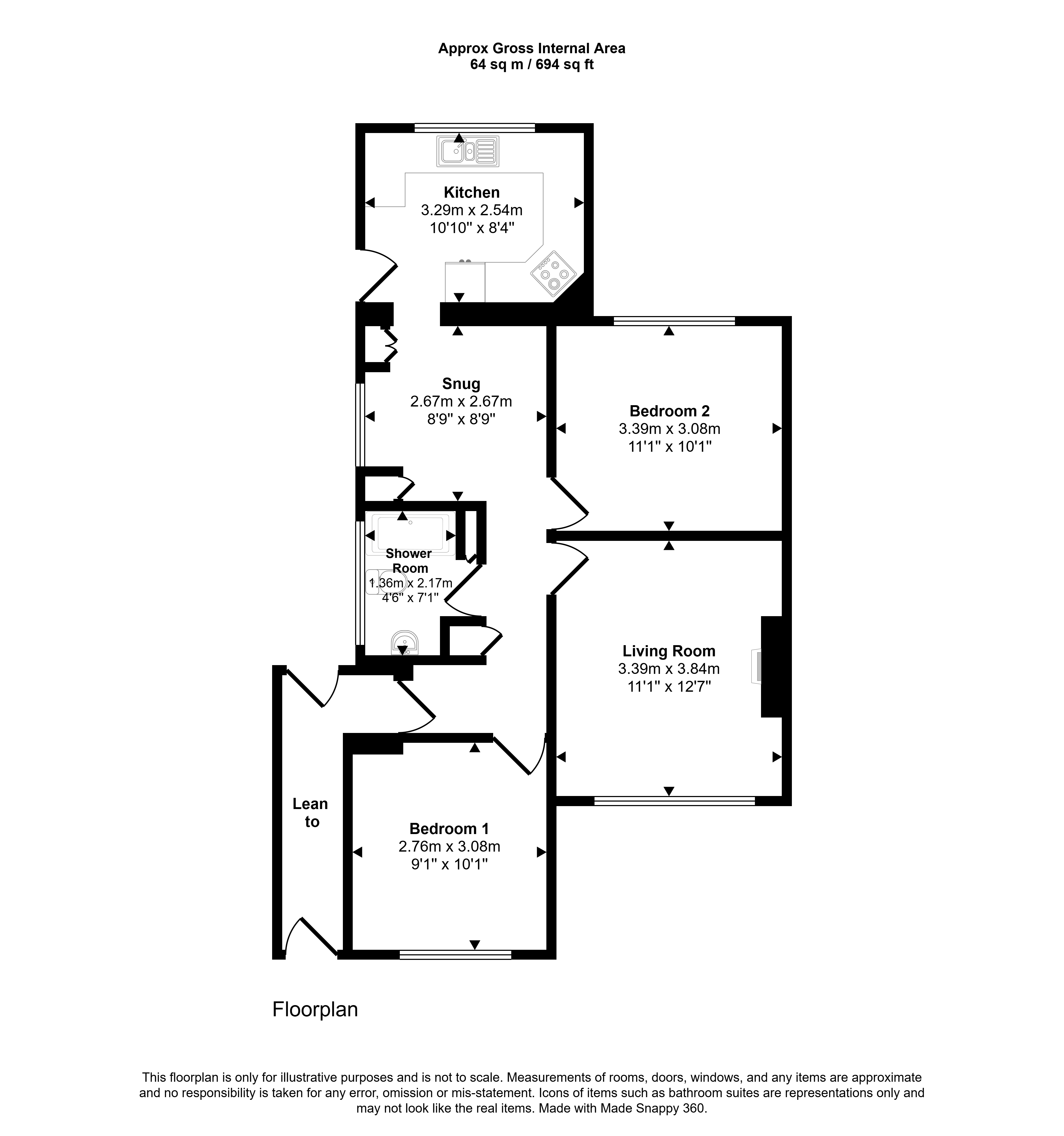 Avon Road, Wiltshire floorplan