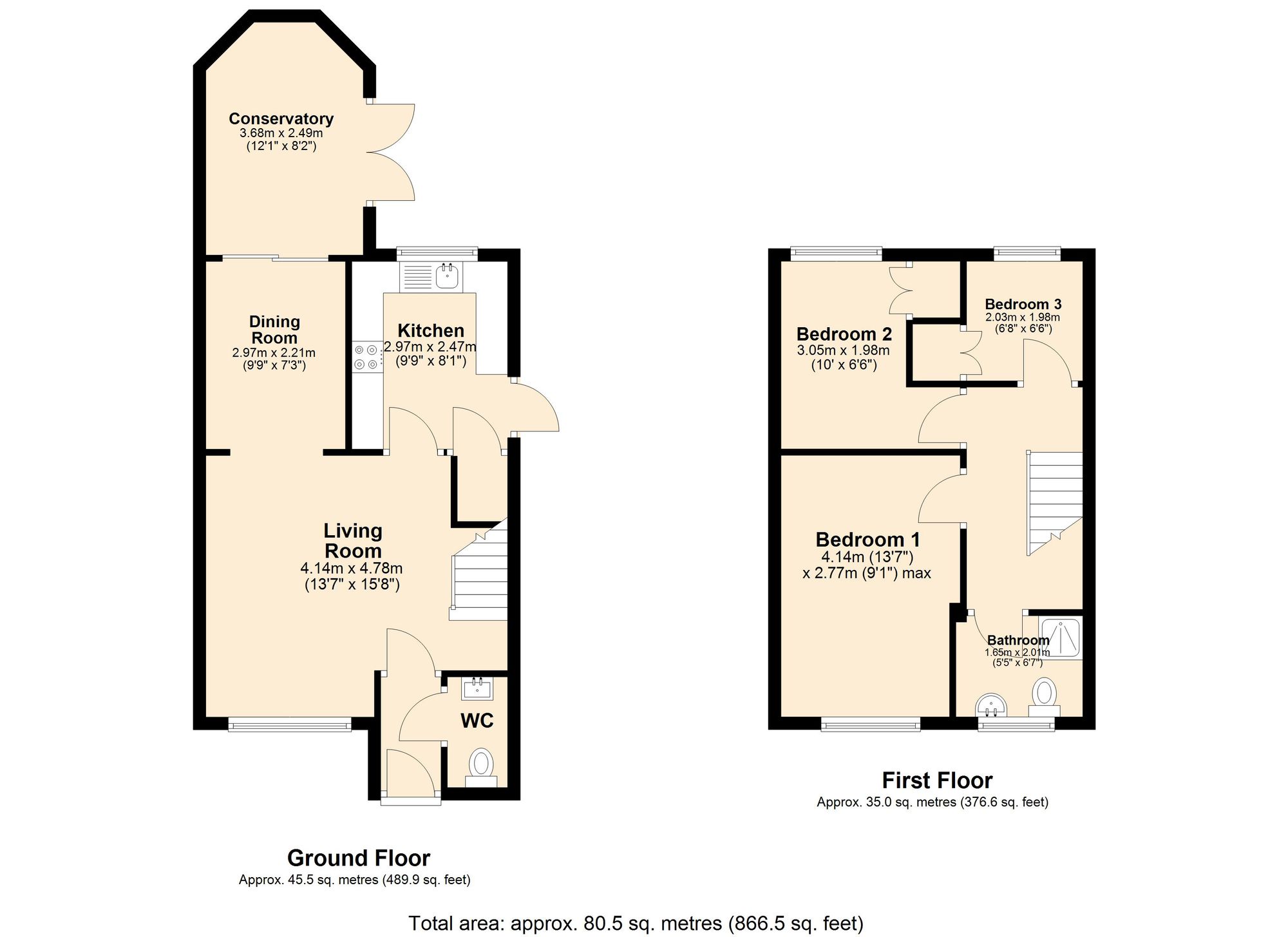 11a Willow Park, Accrington floorplan