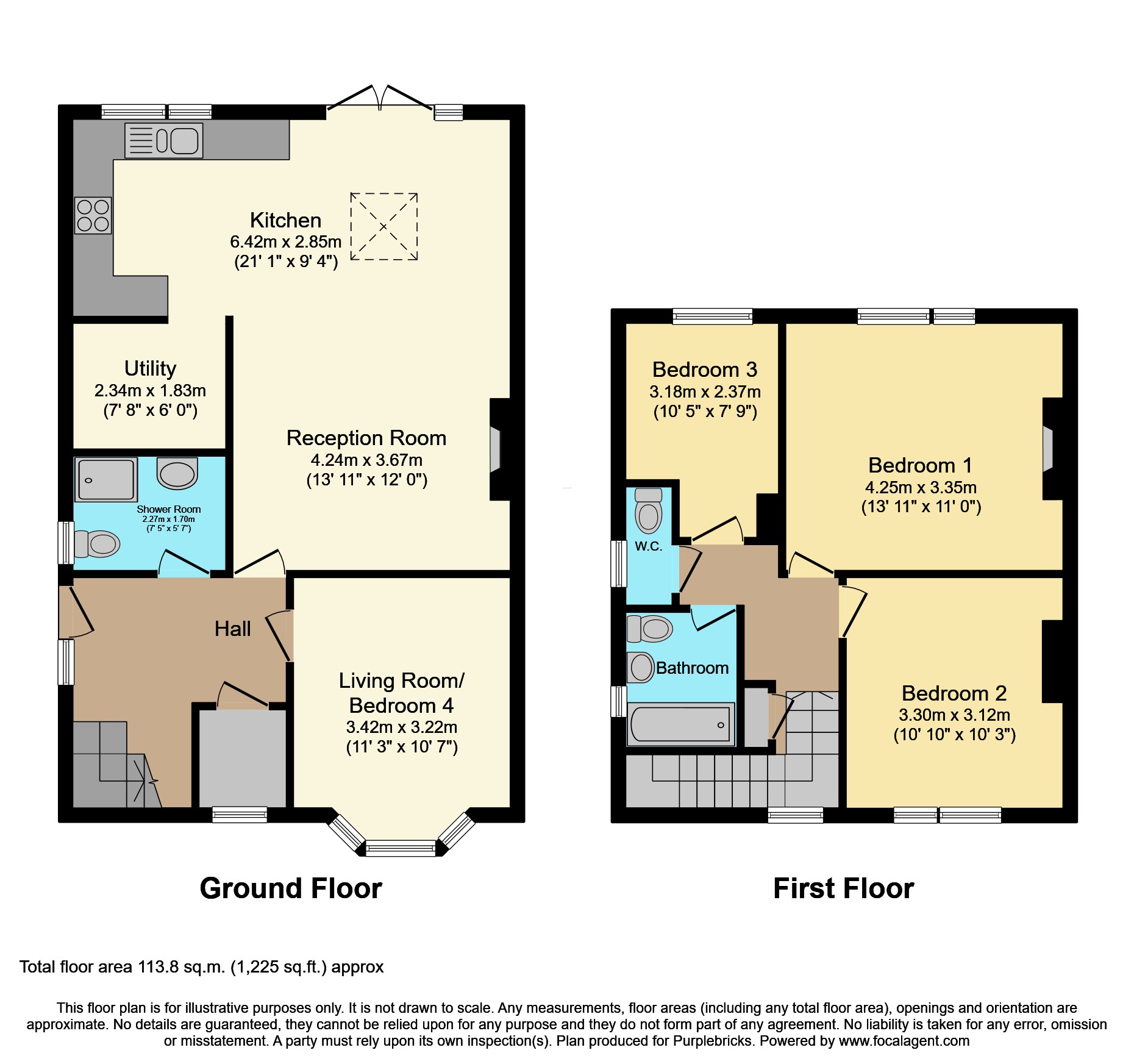 32, Greenway, Dagenham floorplan