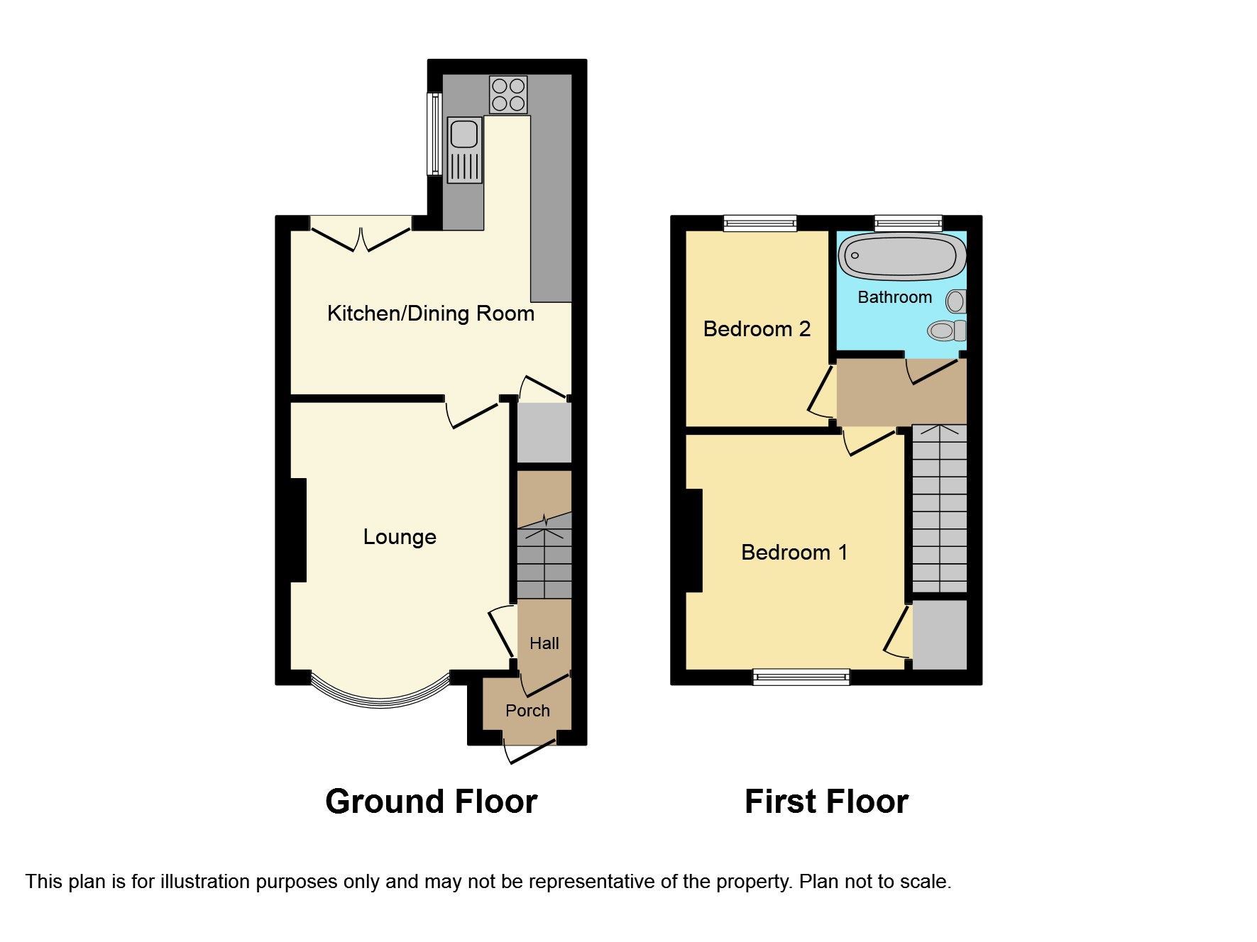16, Leaholme Terrace, Hartlepool floorplan