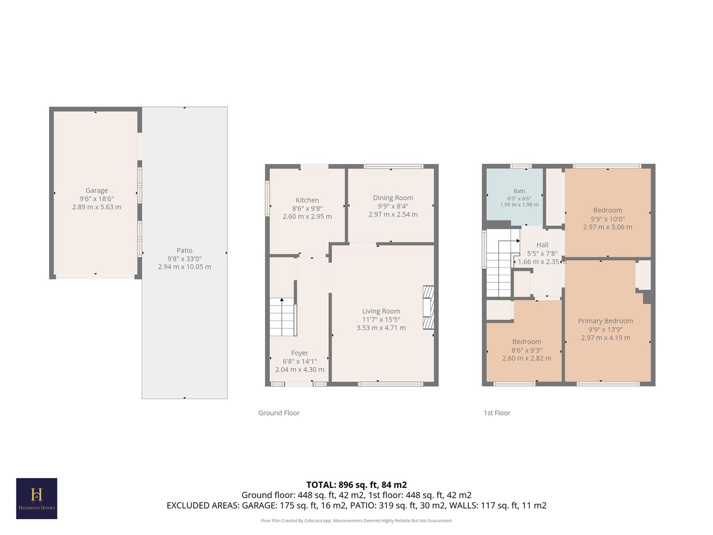19, Abbotsford Crescent, Wishaw floorplan