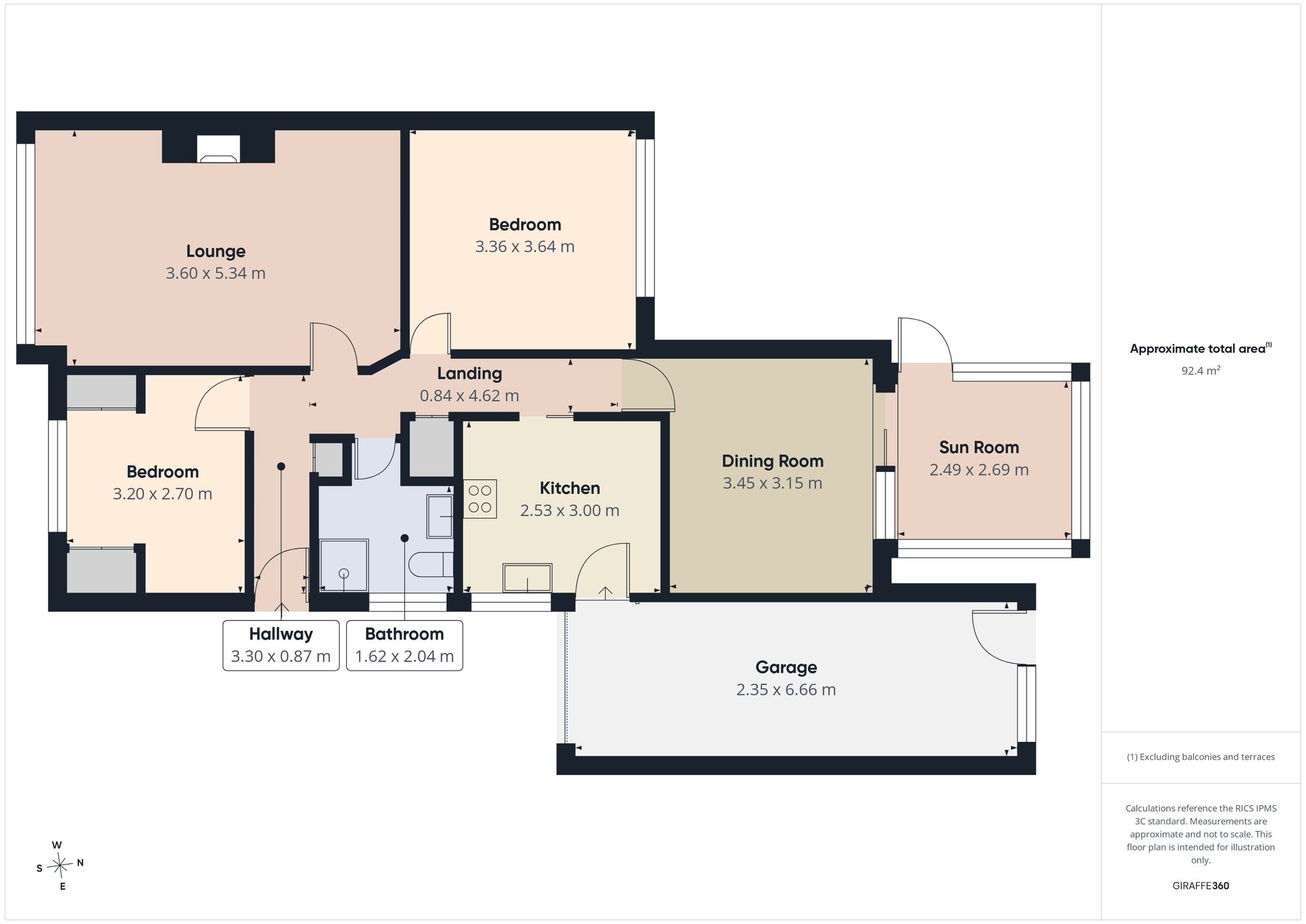 8 Dunstable Place, Newcastle Upon Tyne floorplan
