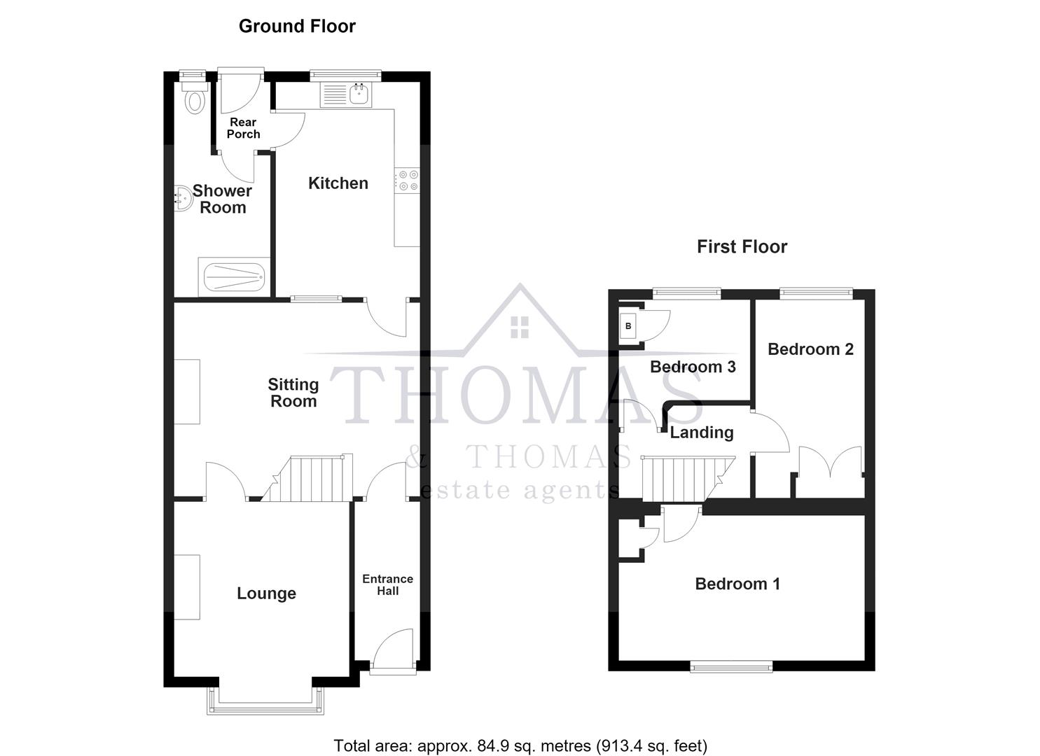 5, James Street, Swansea floorplan
