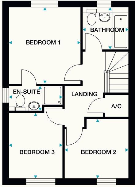 28, Tenacres Close, Weston super Mare floorplan