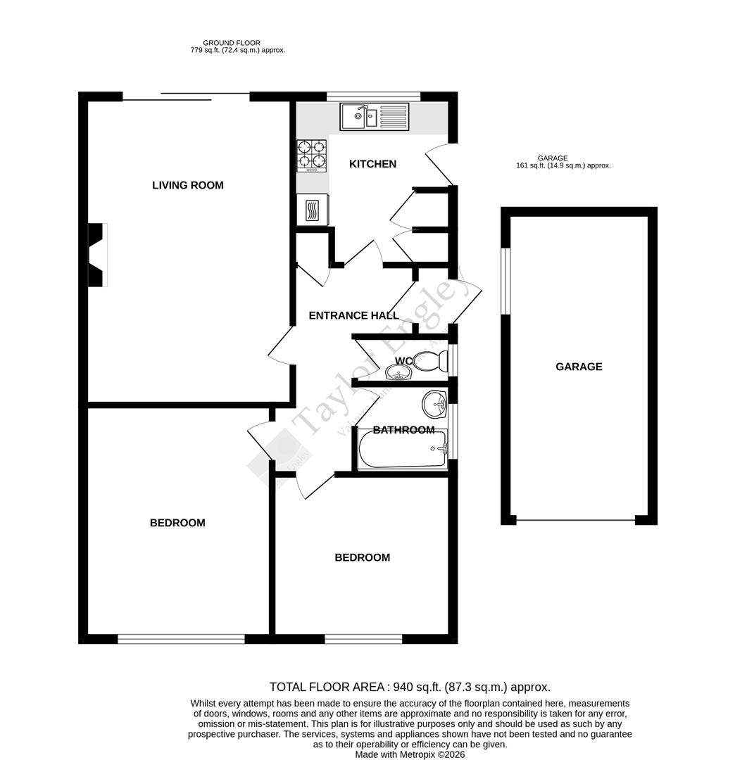 58, Tolkien Road, Eastbourne floorplan