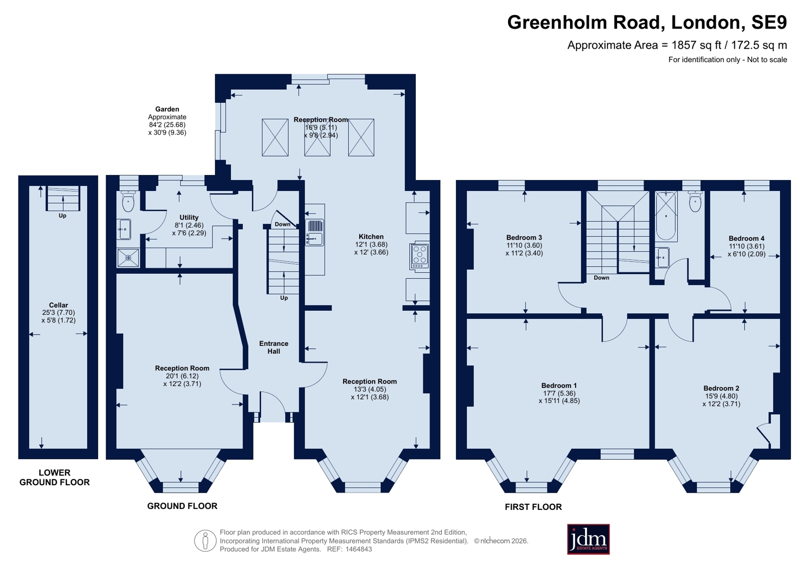 33, Greenholm Road, London floorplan