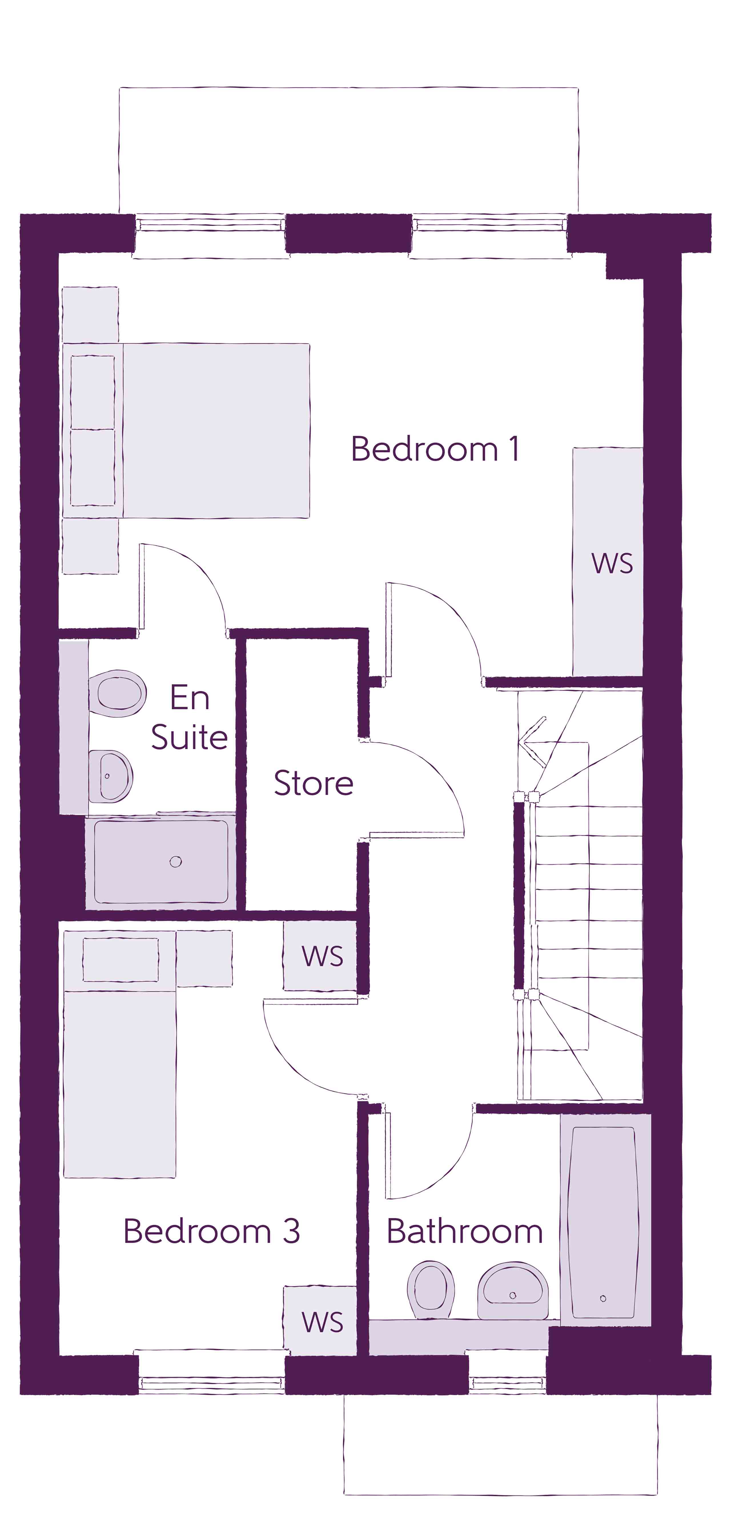 239, Off Calverton Lane, Milton Keynes floorplan