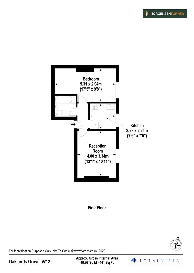 Flat 3, London floorplan