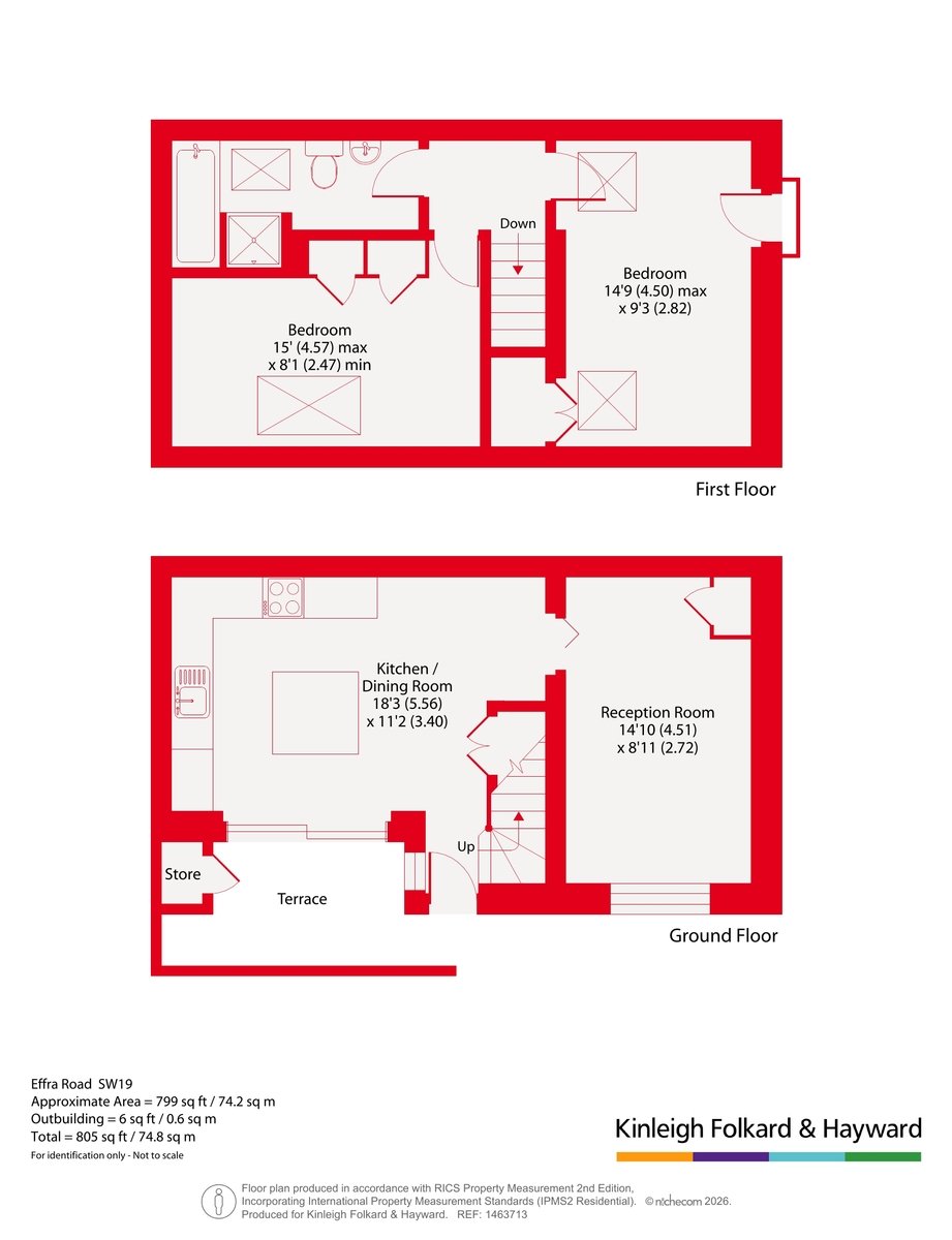 40A,, Effra Road, London floorplan