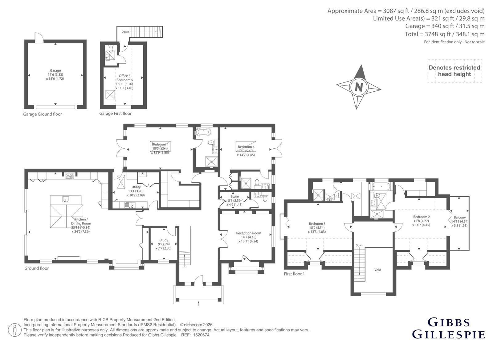Shire Lane, Gerrards Cross floorplan