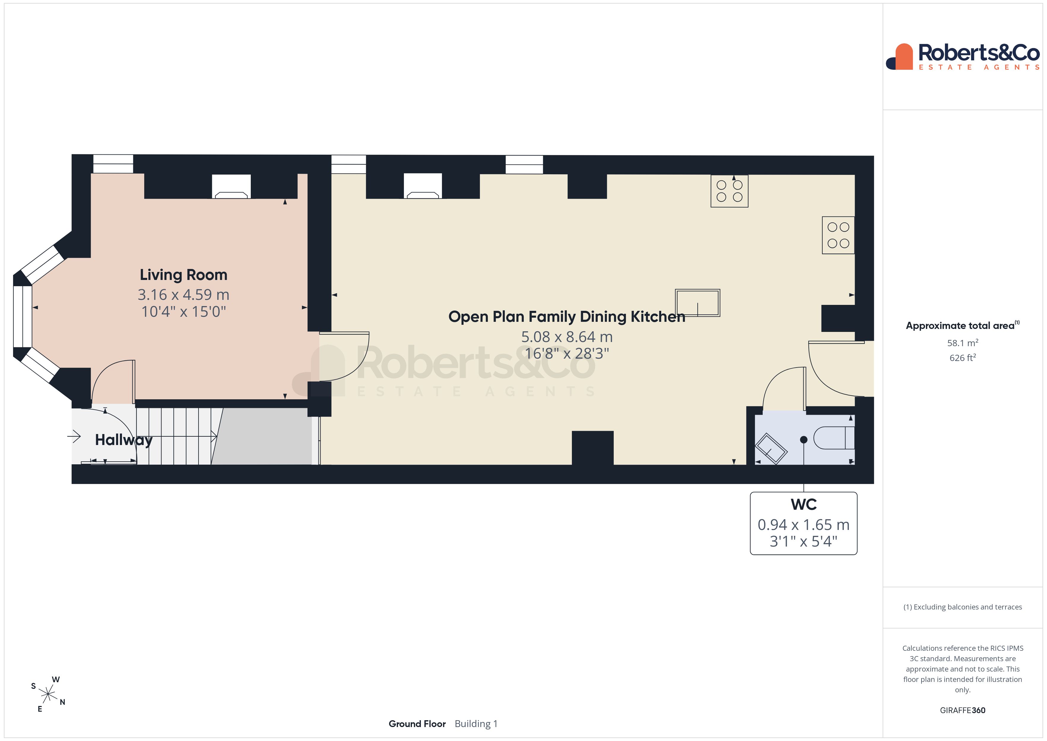 44, Whinfield Lane, Ashton-on-Ribble floorplan