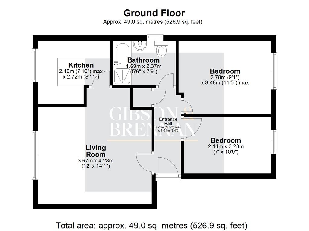68 Waterville Drive, Vange, Essex floorplan