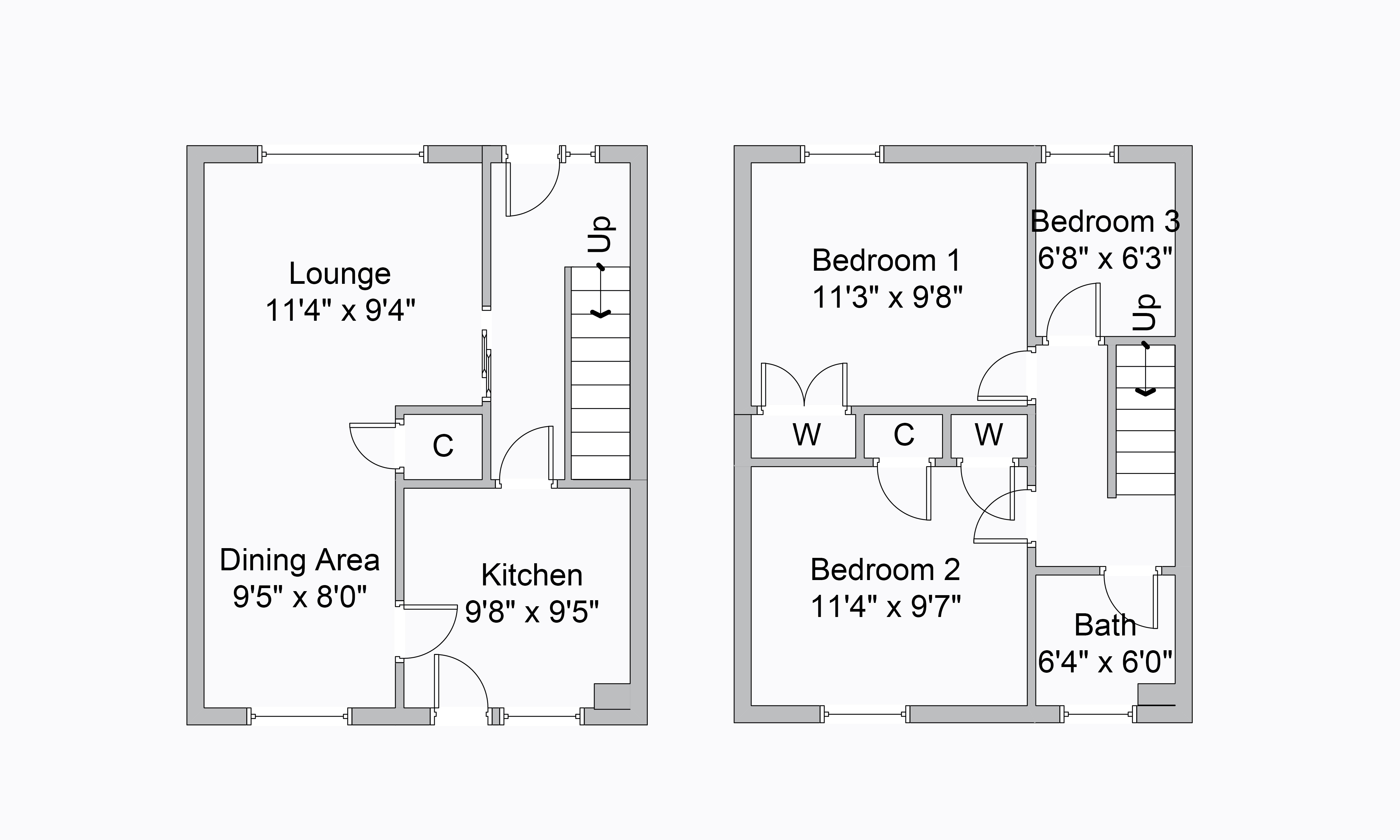 Feorlin Way, Garelochhead, Argyll & Bute G84, 3 bedroom terraced house