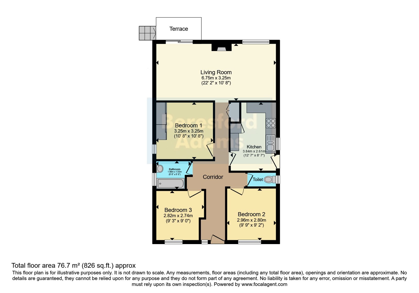 8, Bryn Llewelyn Estate, Gwynedd floorplan