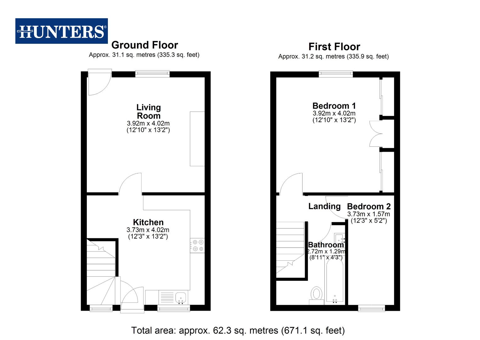 9, Stafford Street, Castleford floorplan