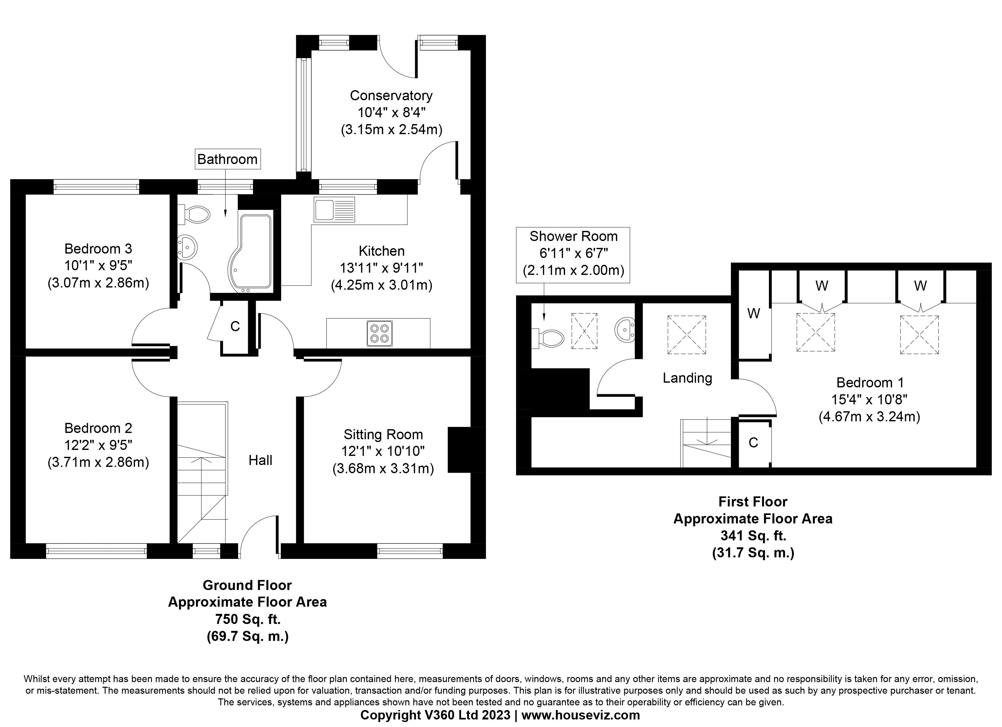 Ventonleague Hill, Hayle TR27, 3 bedroom semidetached bungalow for
