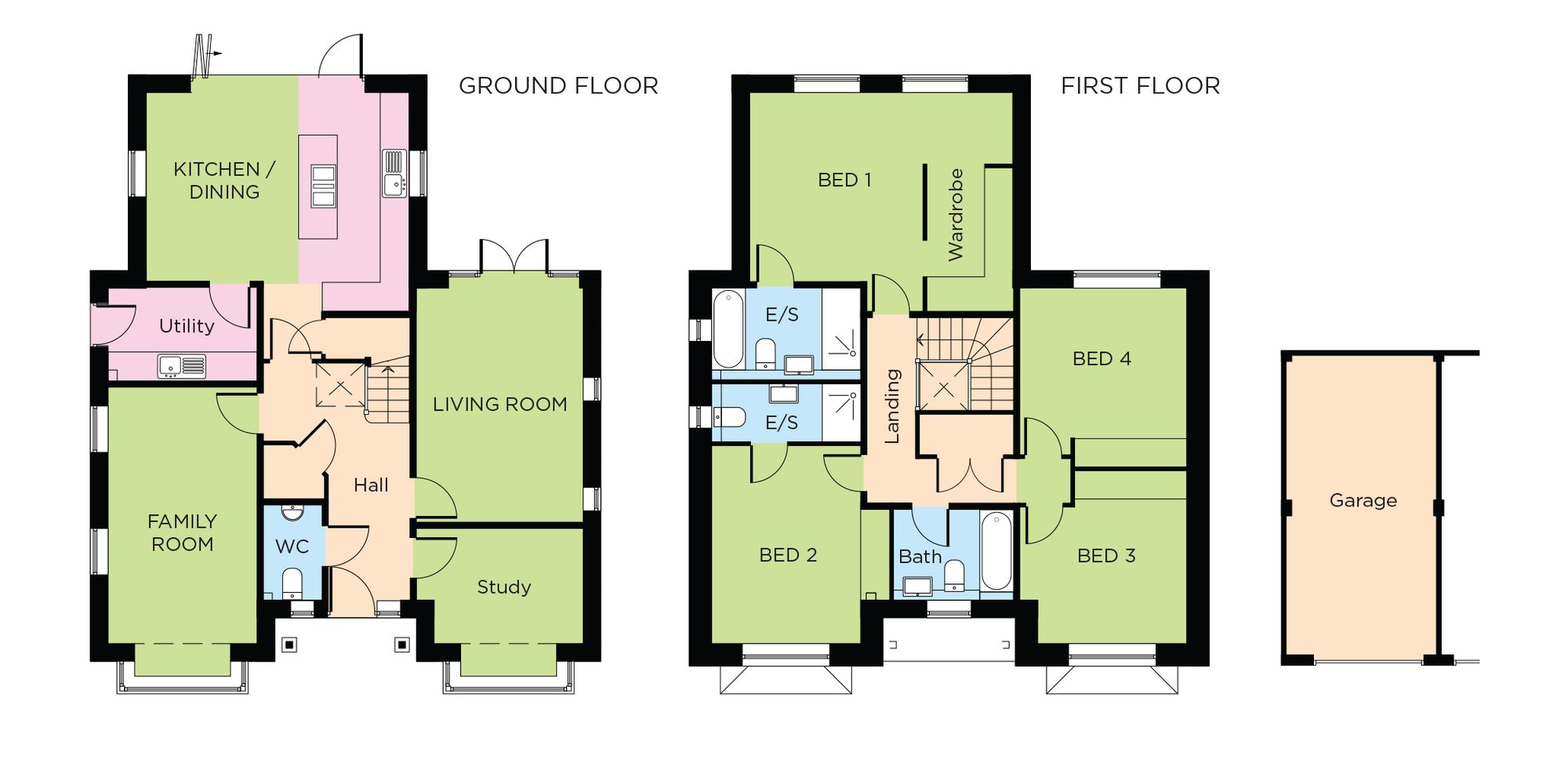 Plot 3 Wheelwrights Place, West Sussex floorplan