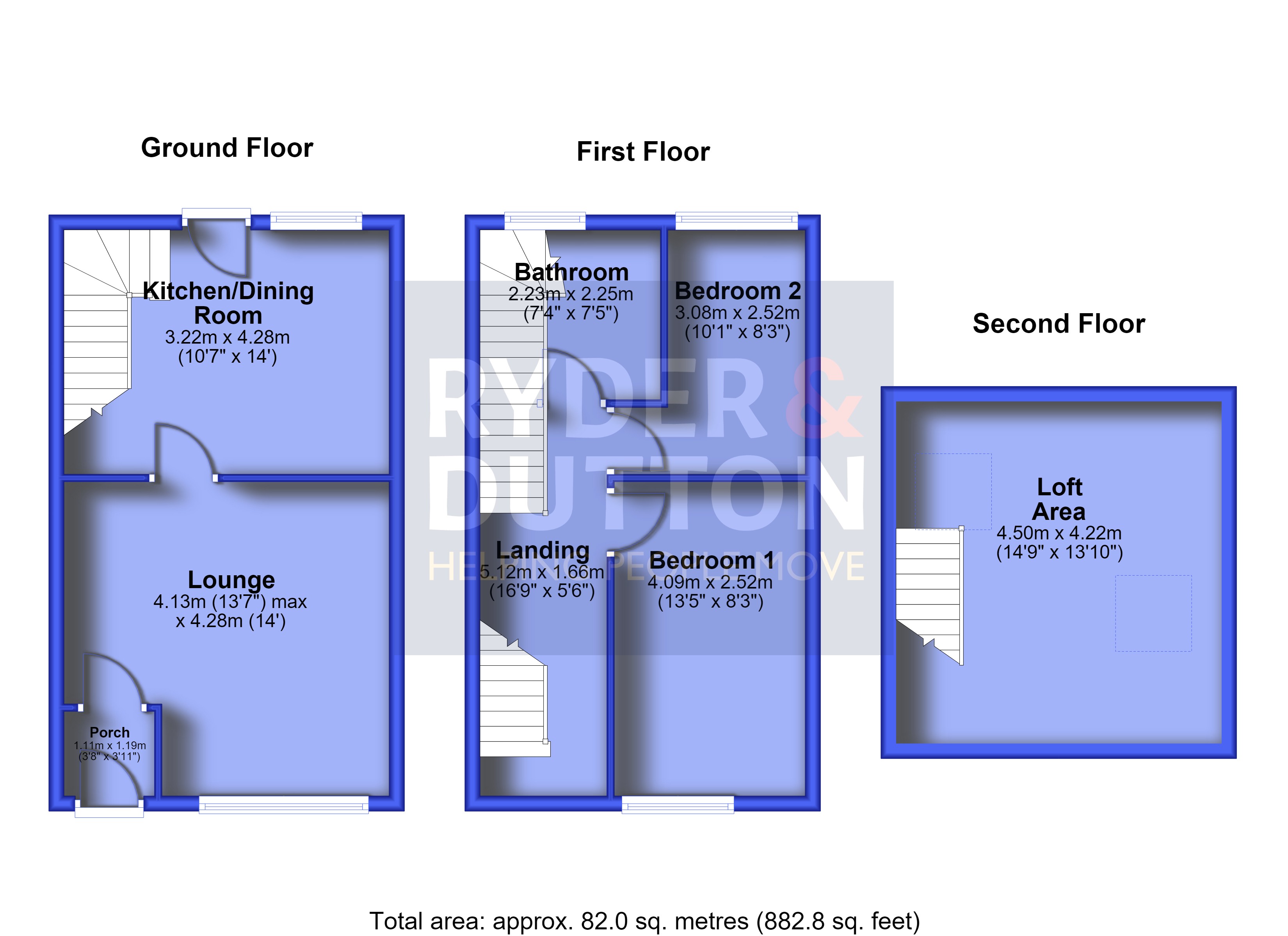 86, Grimshaw Lane, Manchester floorplan