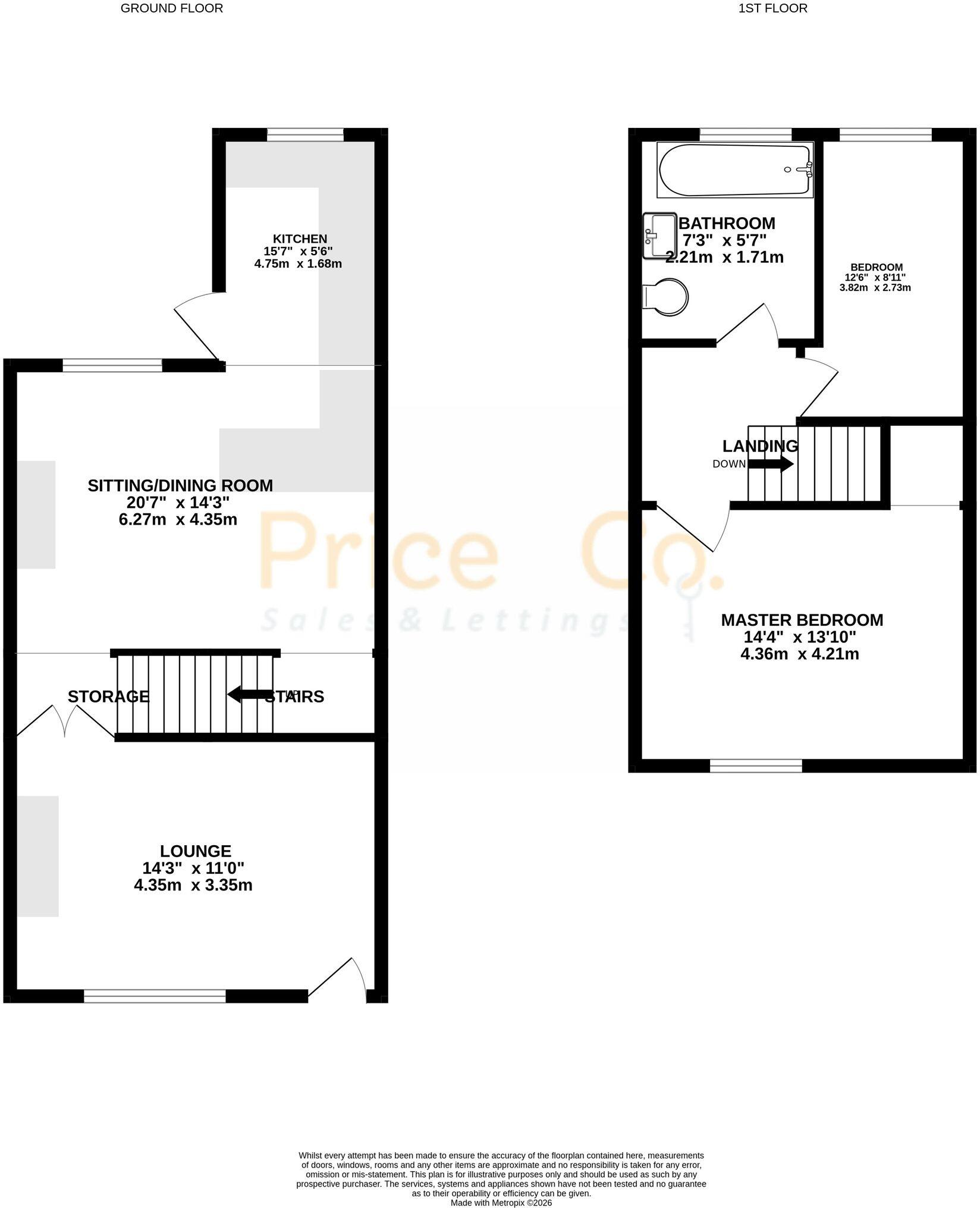 11, Church Lane, Bolton floorplan
