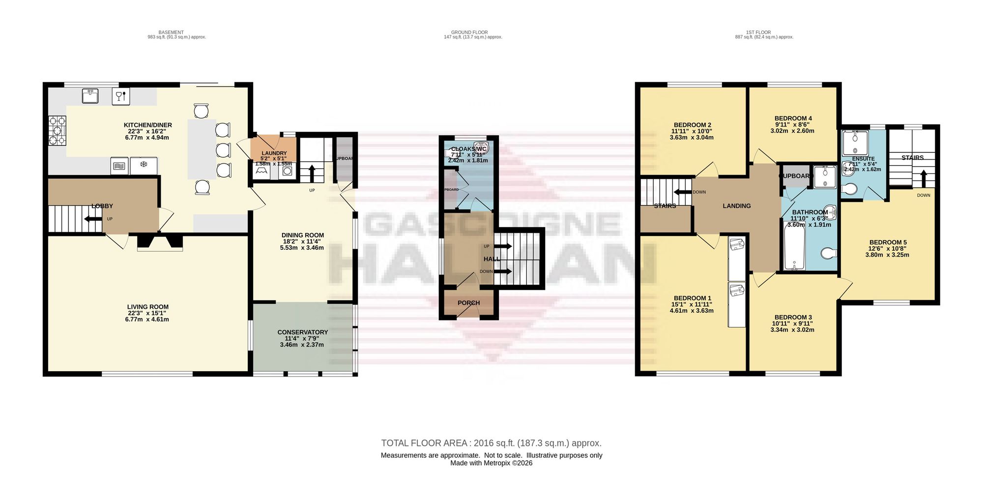 8 Haywards Close, Glossop floorplan