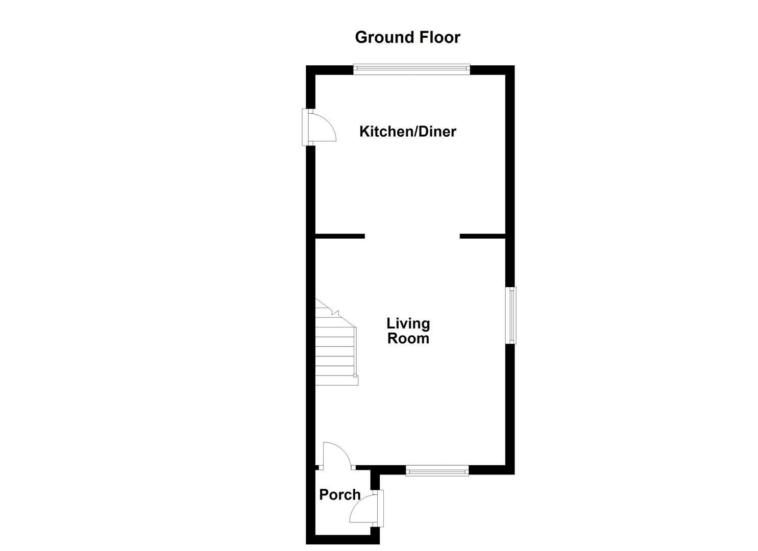 Barnsley Road, Flockton, Wakefield WF4, 3 bedroom semidetached house