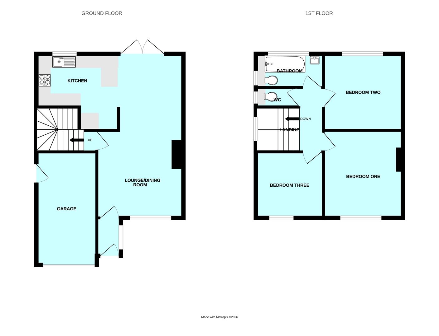 48, Blackstone Close, Plymouth floorplan