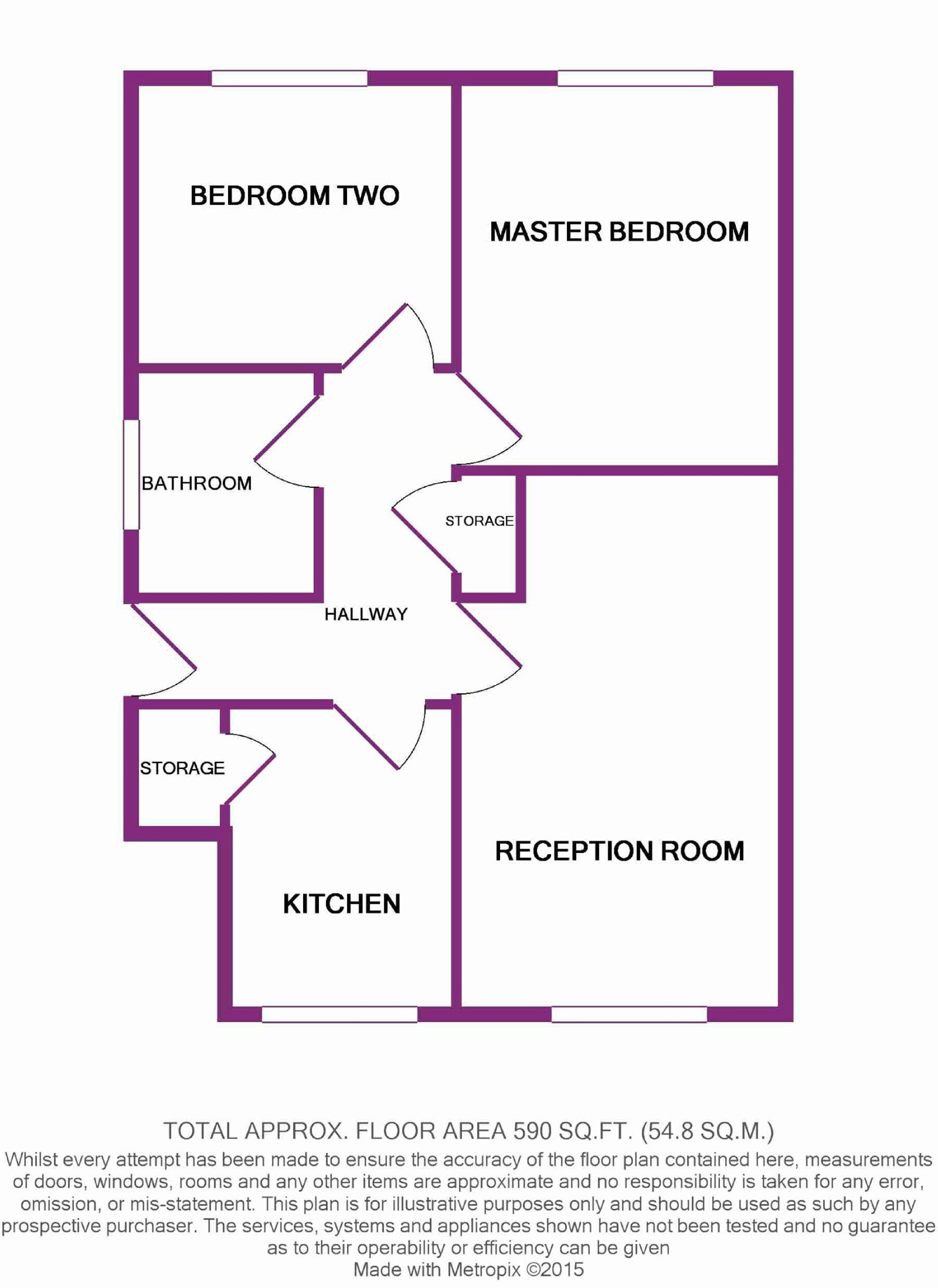 2 Bedrooms Maisonette to rent in High Road, Leavesden, Watford, Hertfordshire WD25