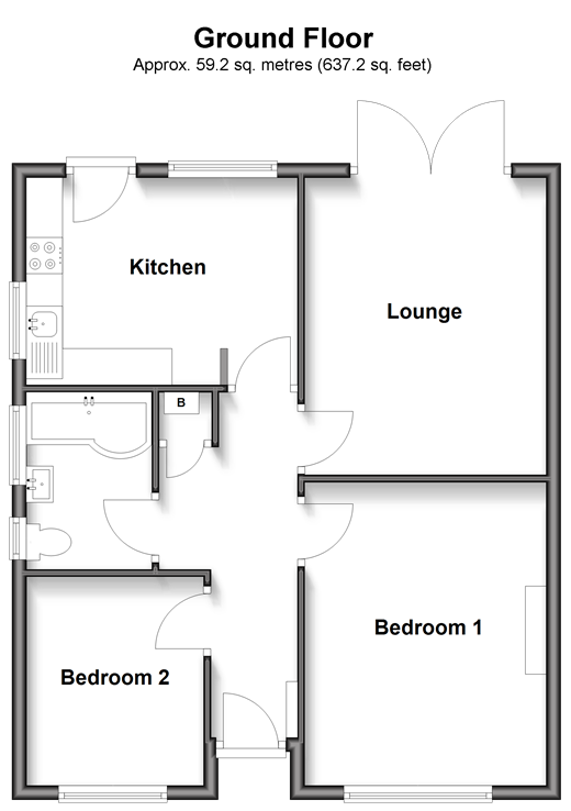 Greenhill Gardens, Ramsgate floorplan