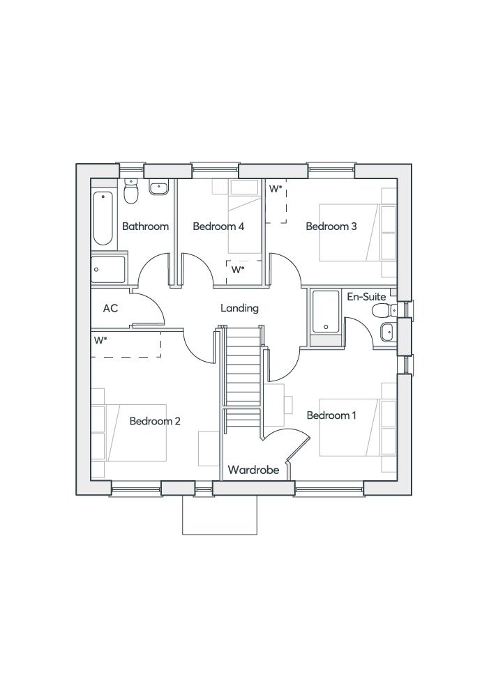5086, Acacia Lane, Hollyhock Way, Burton-On-Trent floorplan