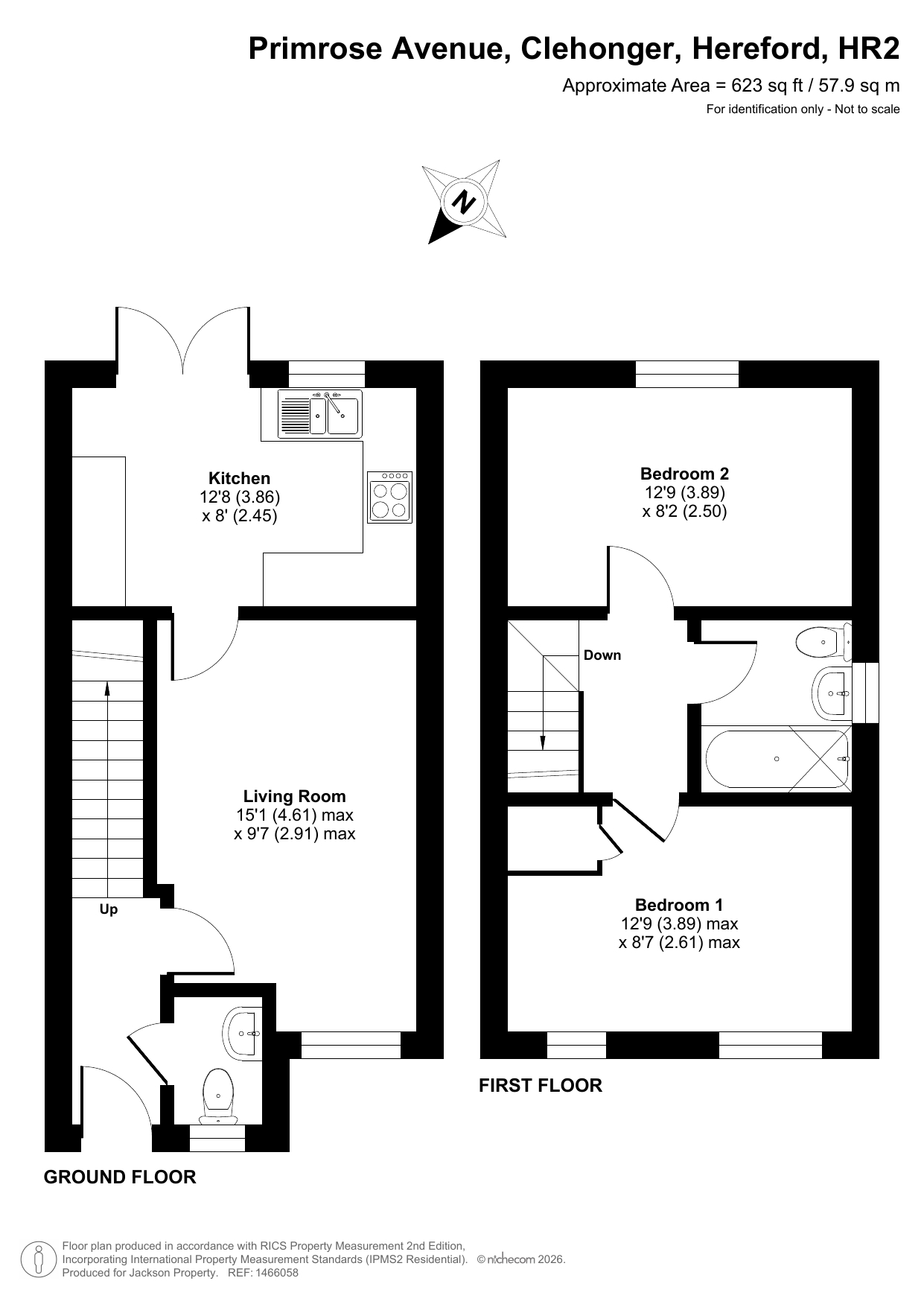 31 Primrose Avenue, Hereford floorplan