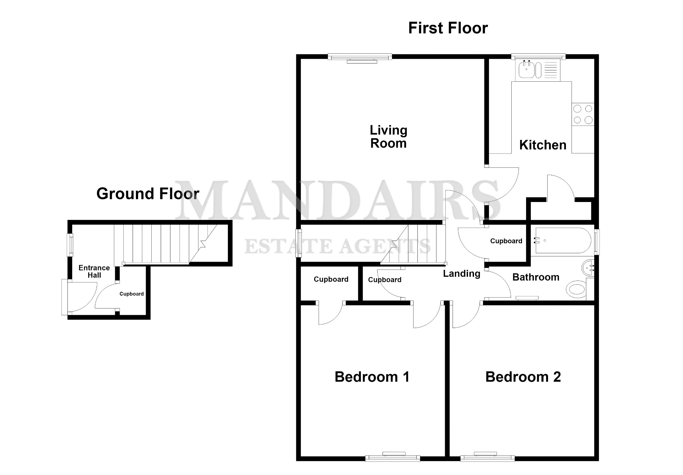 4 Kirkwood Close, Peterborough floorplan