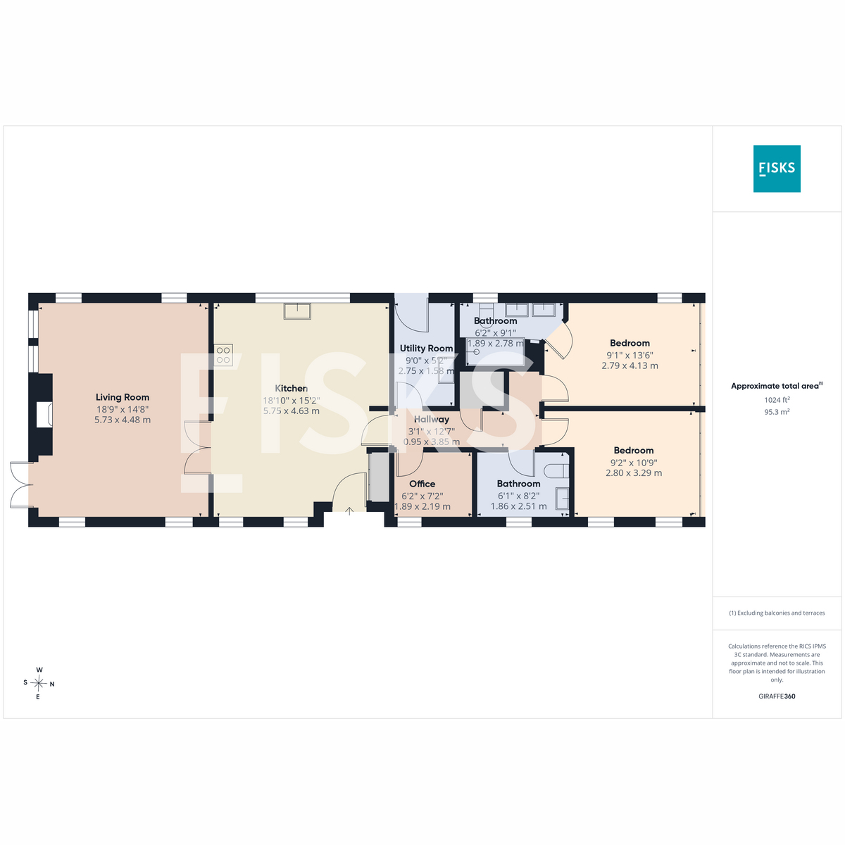 13, Shore Drive, Canvey Island floorplan