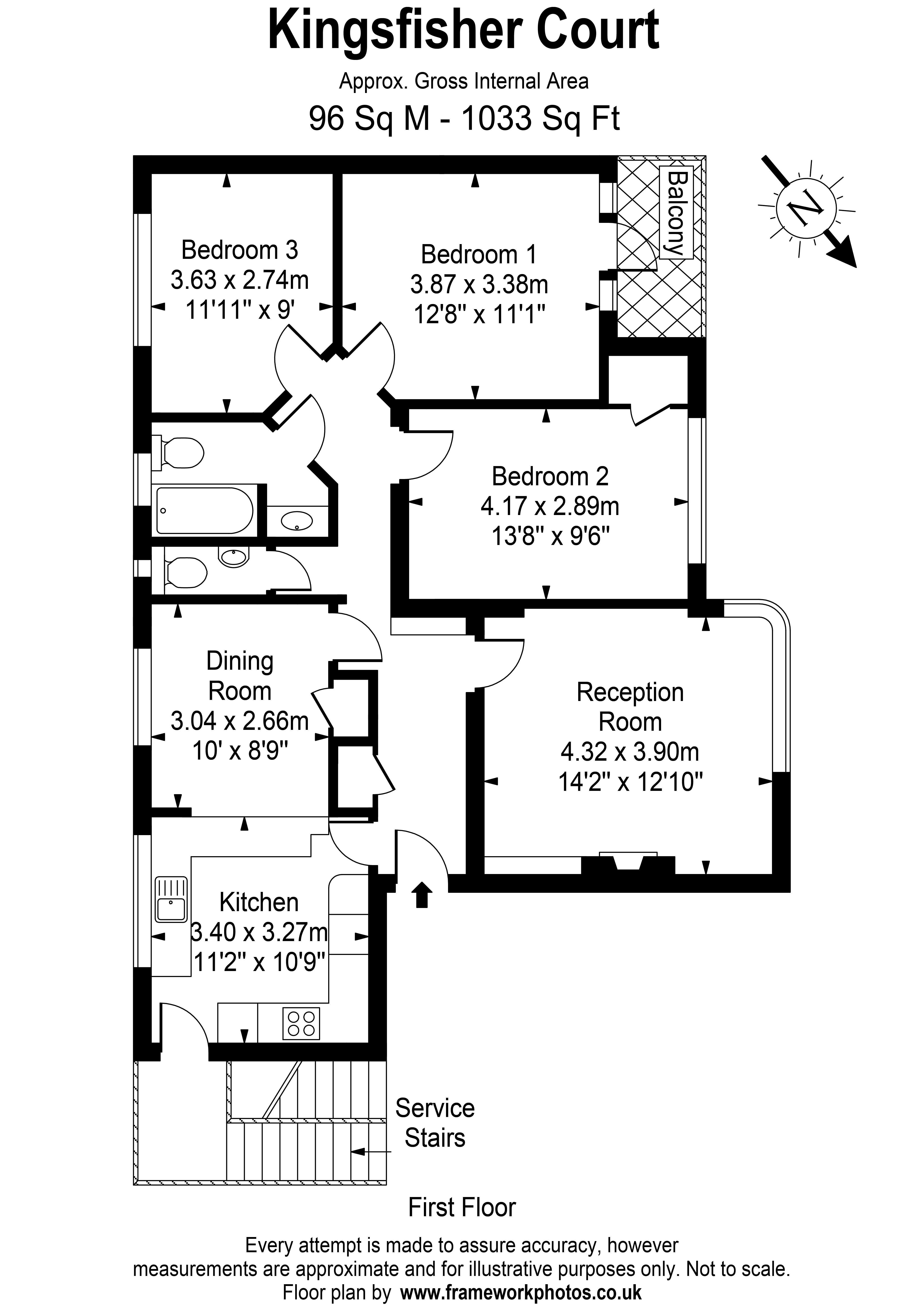 Bridge Road, East Molesey floorplan