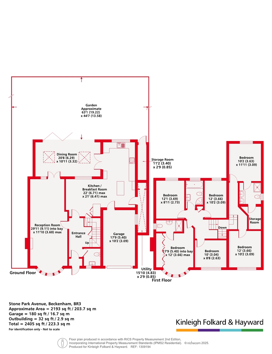 79, Stone Park Avenue, Beckenham floorplan