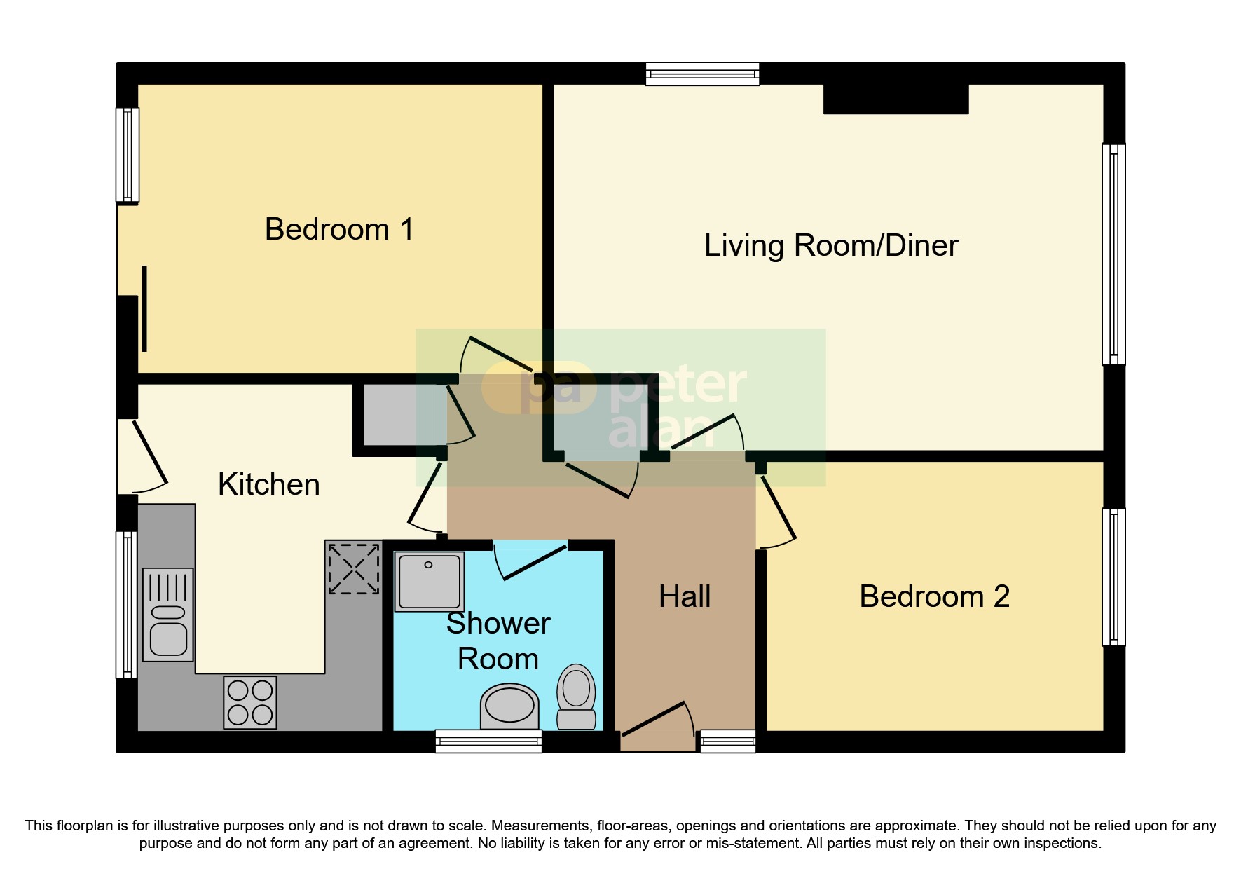 Brookfield, Neath Abbey, Neath SA10, 2 bedroom detached bungalow for