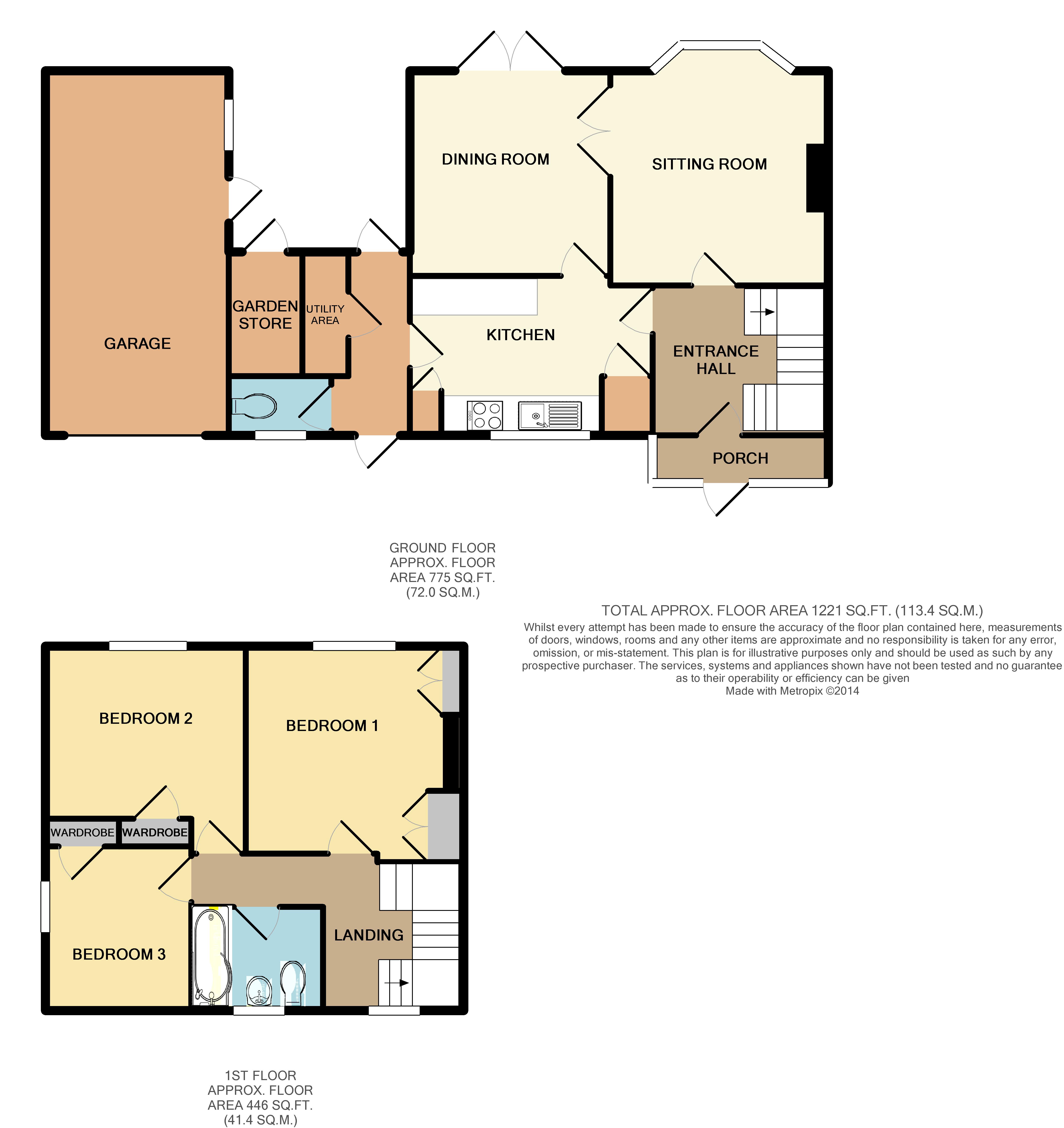 Free property report 36 Holford Road, Taunton, TA2 7PD Chimnie