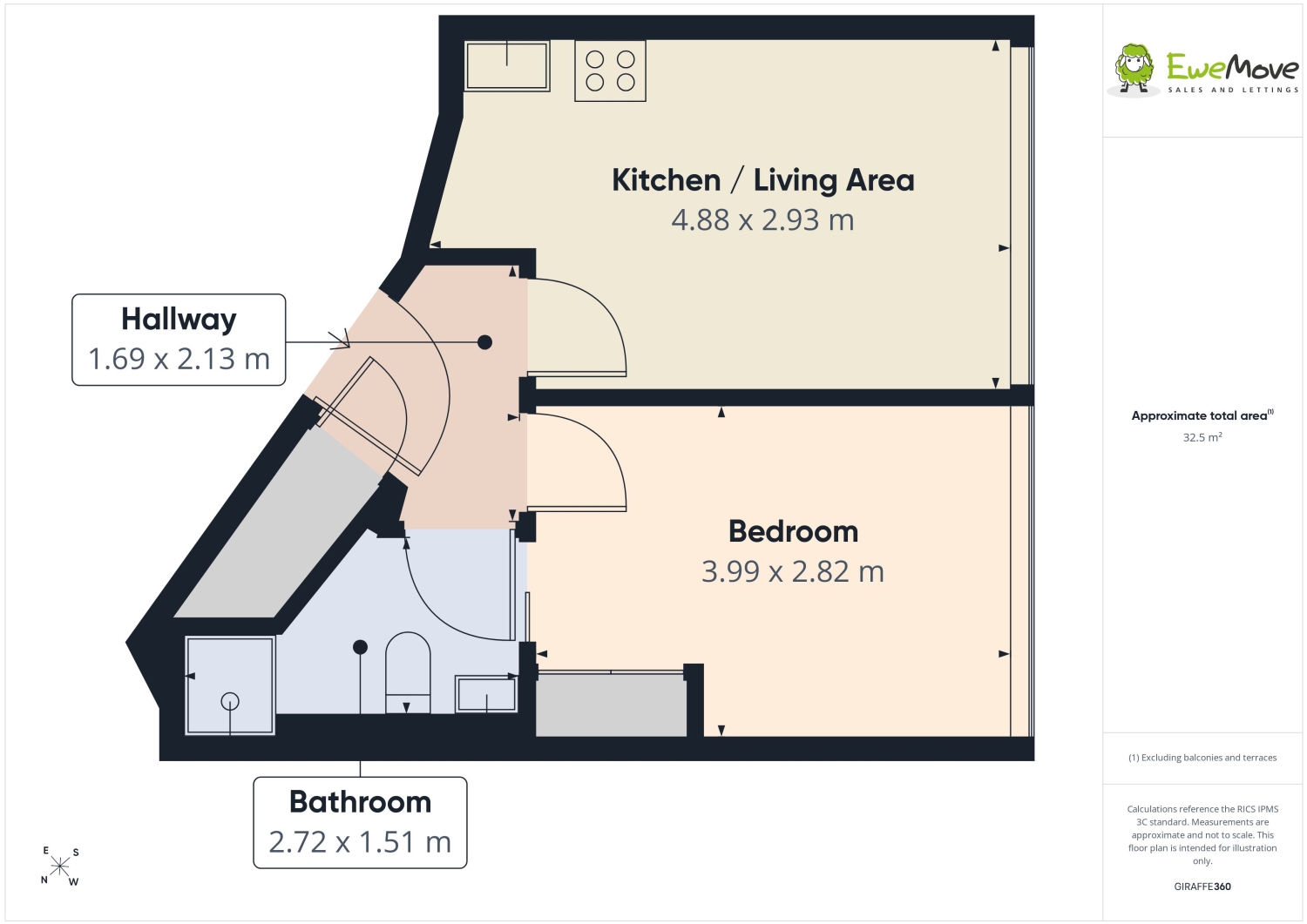 2, Biba House St. Saviours Place, York floorplan