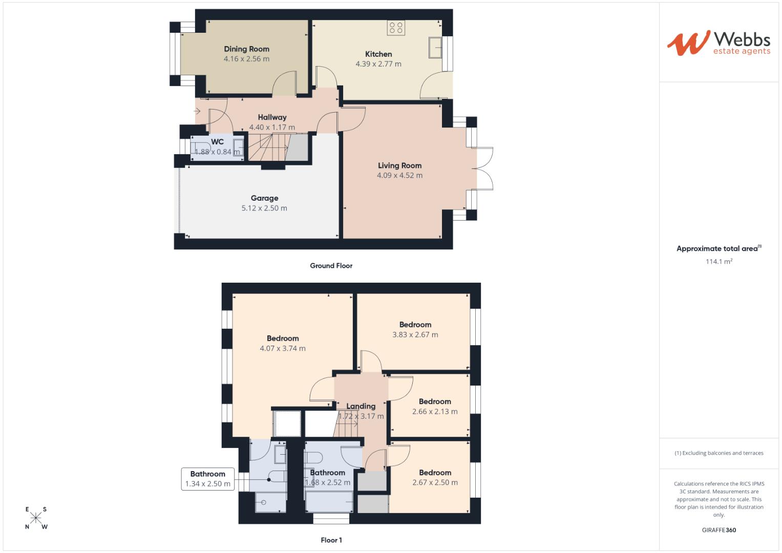 8, Century Drive, Willenhall floorplan