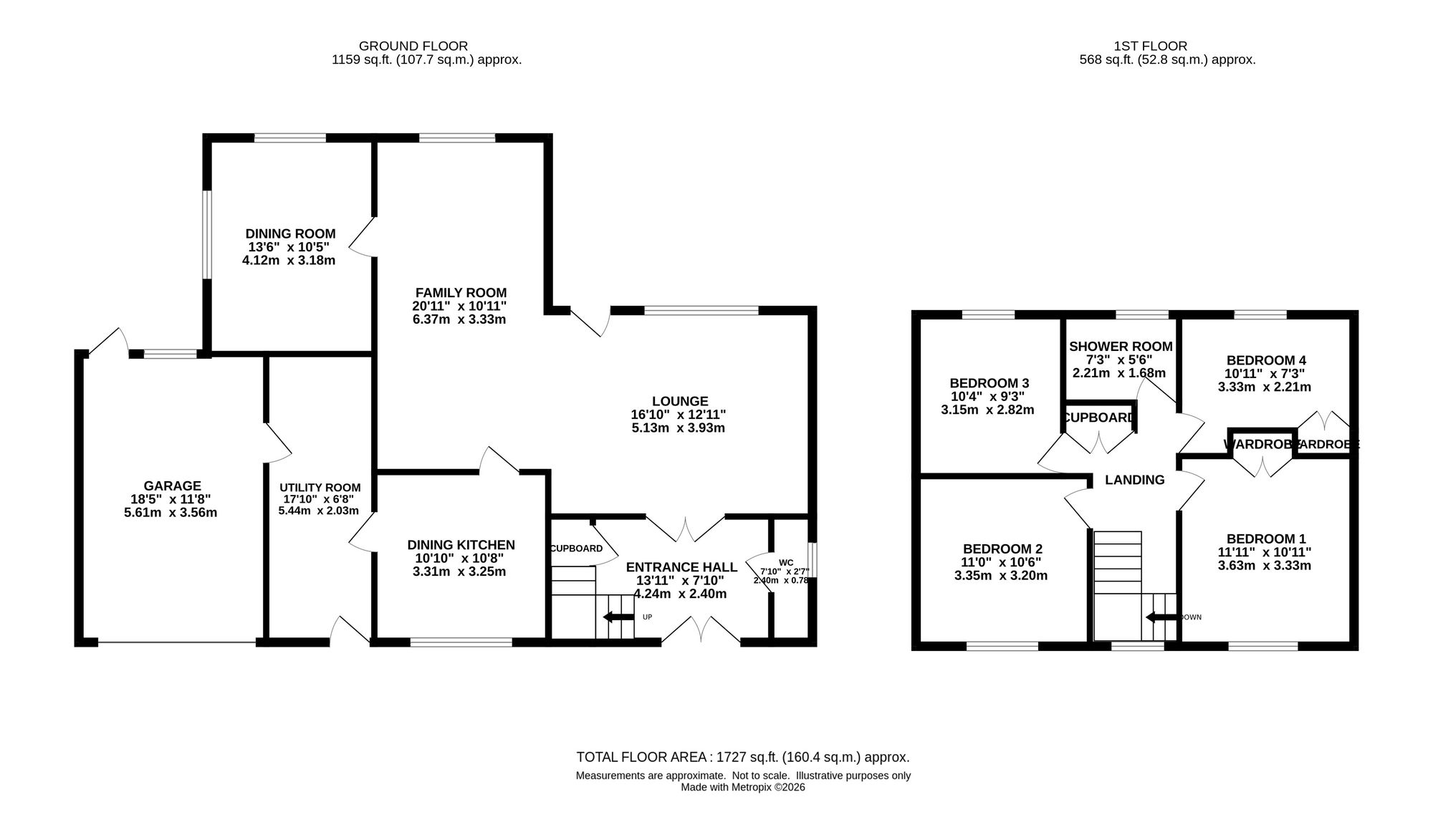 10 Windermere Drive, Alderley Edge floorplan