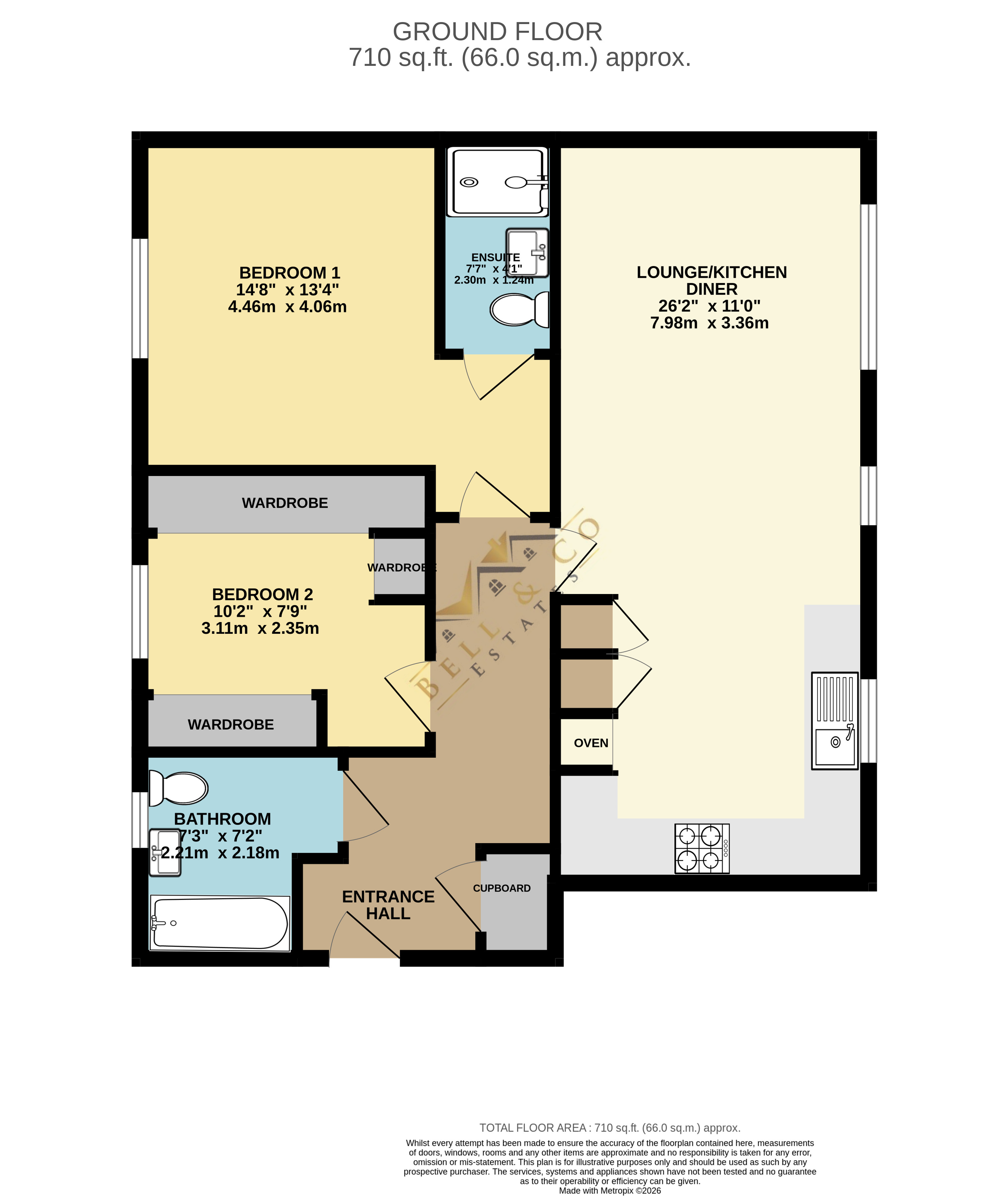 8, Cherry Wood Way, Rotherham floorplan